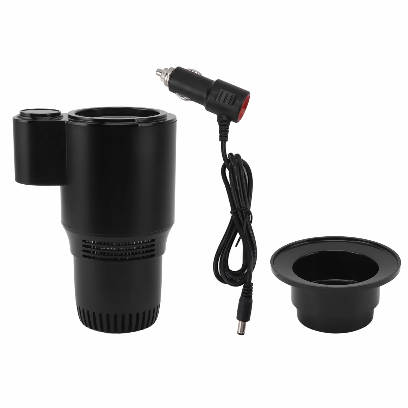 2 in 1 Smart Car Cup Warmer Cooler, 12V 36W Car Raffreddamento e Riscaldamento Portabicchieri, Touch Control, Tazza da Viaggio di Raffreddamento per Auto Universale Intelligente