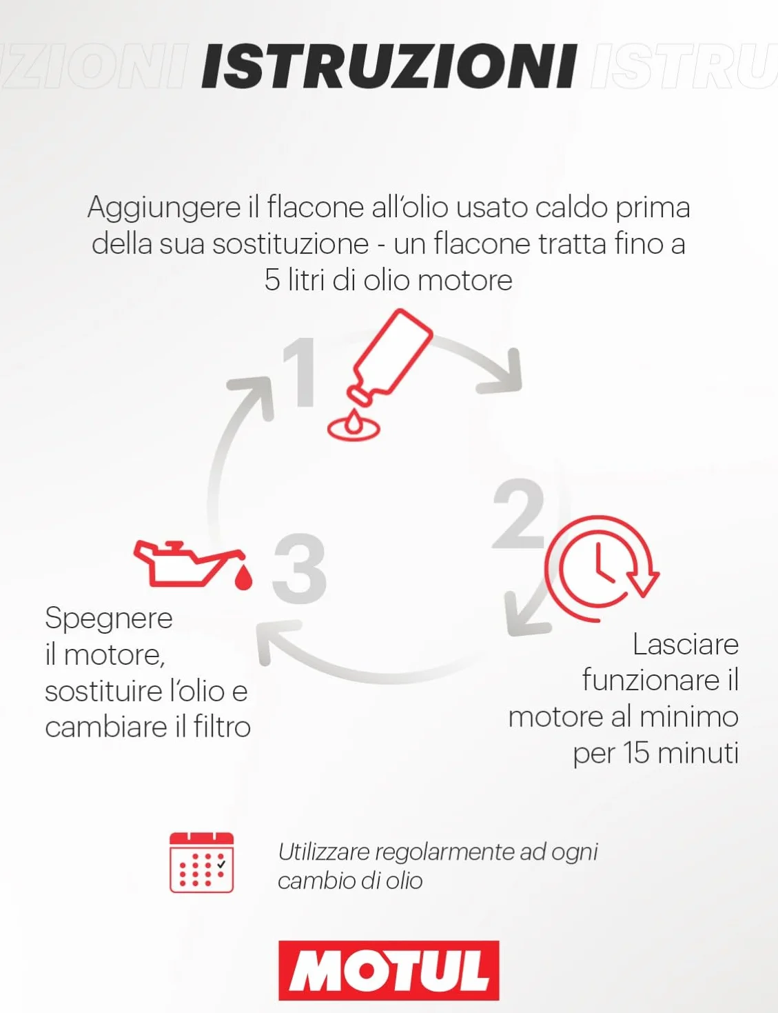 Motul - Detergente per Motori - Additivo per Motori a Benzina e Diesel - Antiusura, Prestazioni - Riduzione dei Consumi e delle Emissioni - Ideale Prima della Revisione - Engine Flush - 300 ml