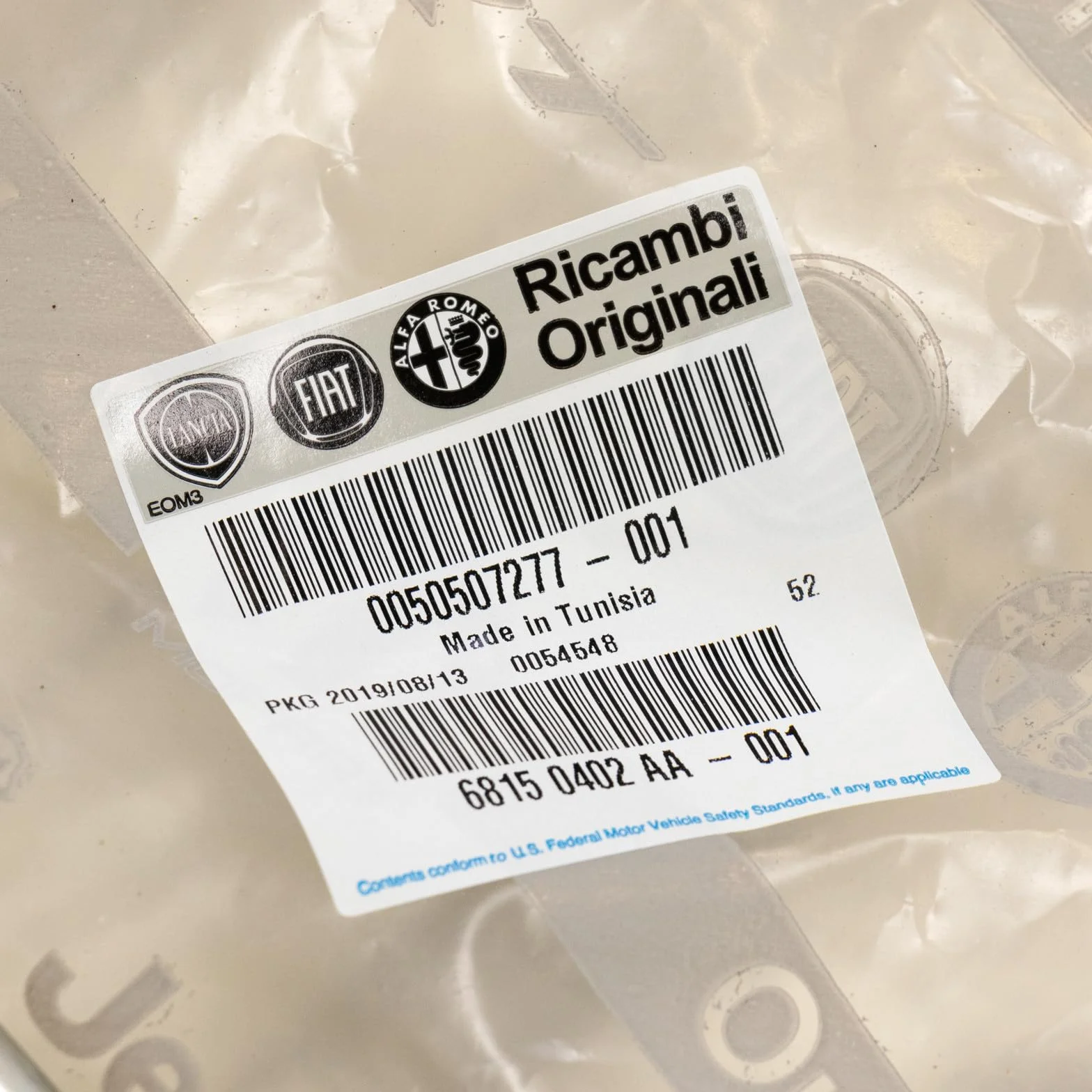 Tubo idraulico originale Alfa Romeo 159 Brera Spider 50507277