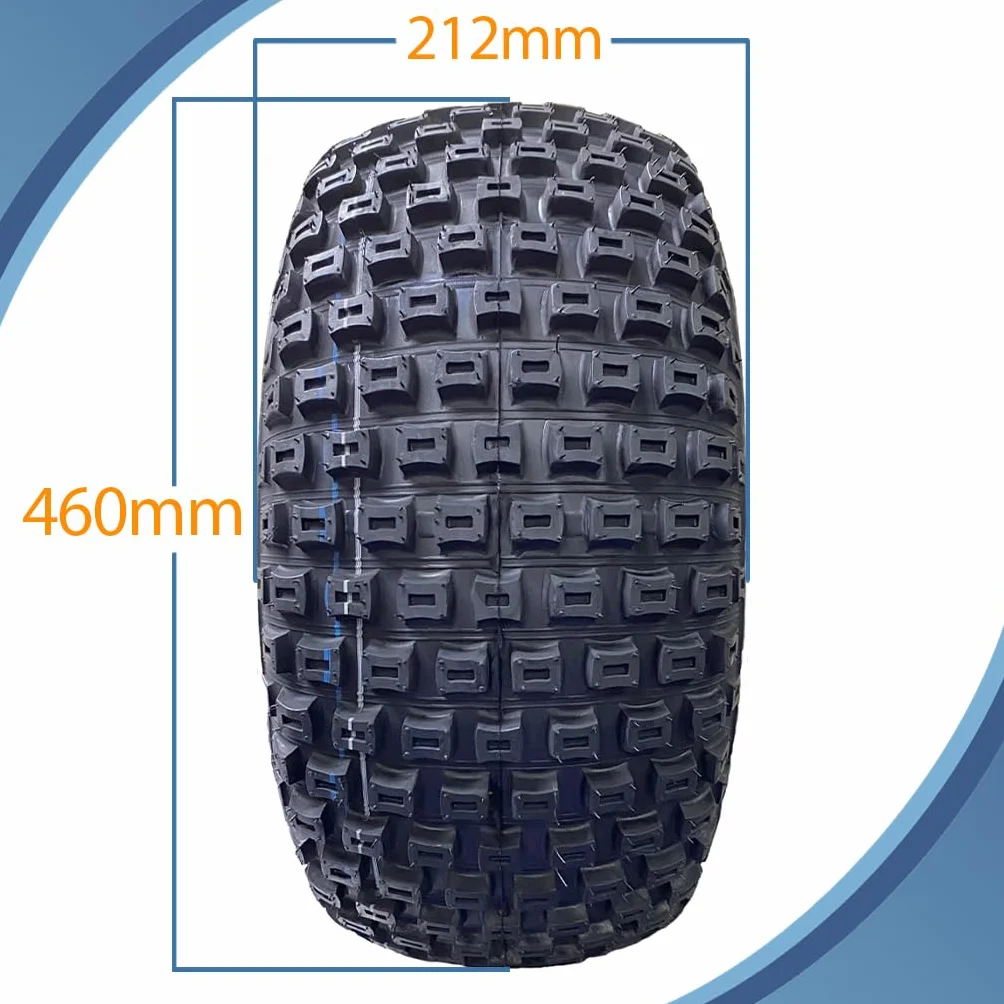 ATV Quad Trailer Kit 18x9.50-8 Wanda Tire 4ply P322 7.00x8 Wheel Rims 1700 kg Capacity