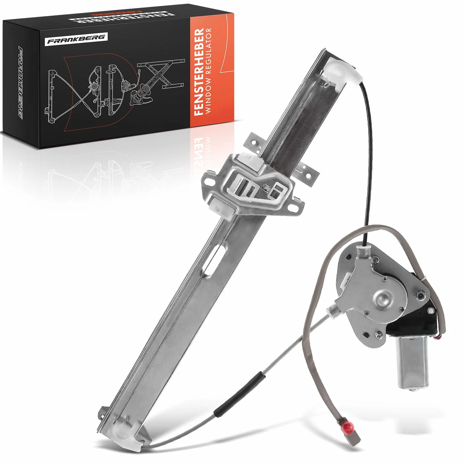 Frankberg Alzacristallo Meccanismo alzacristallo Elettrico con Motore 6 poli Anteriore sinistro senza piastra 4/5-Porte Compatibile con J.a.z.z II GD G.E2 G.E3 Replace# 72250SAAG03