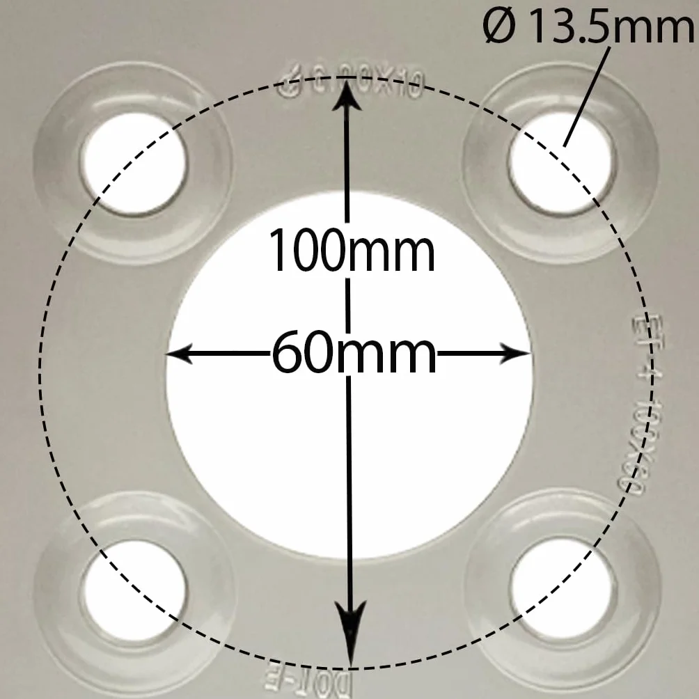 Pneumatico per rimorchio 20,5x8,0-10 8 strati PCD 100 605 kg set da 2