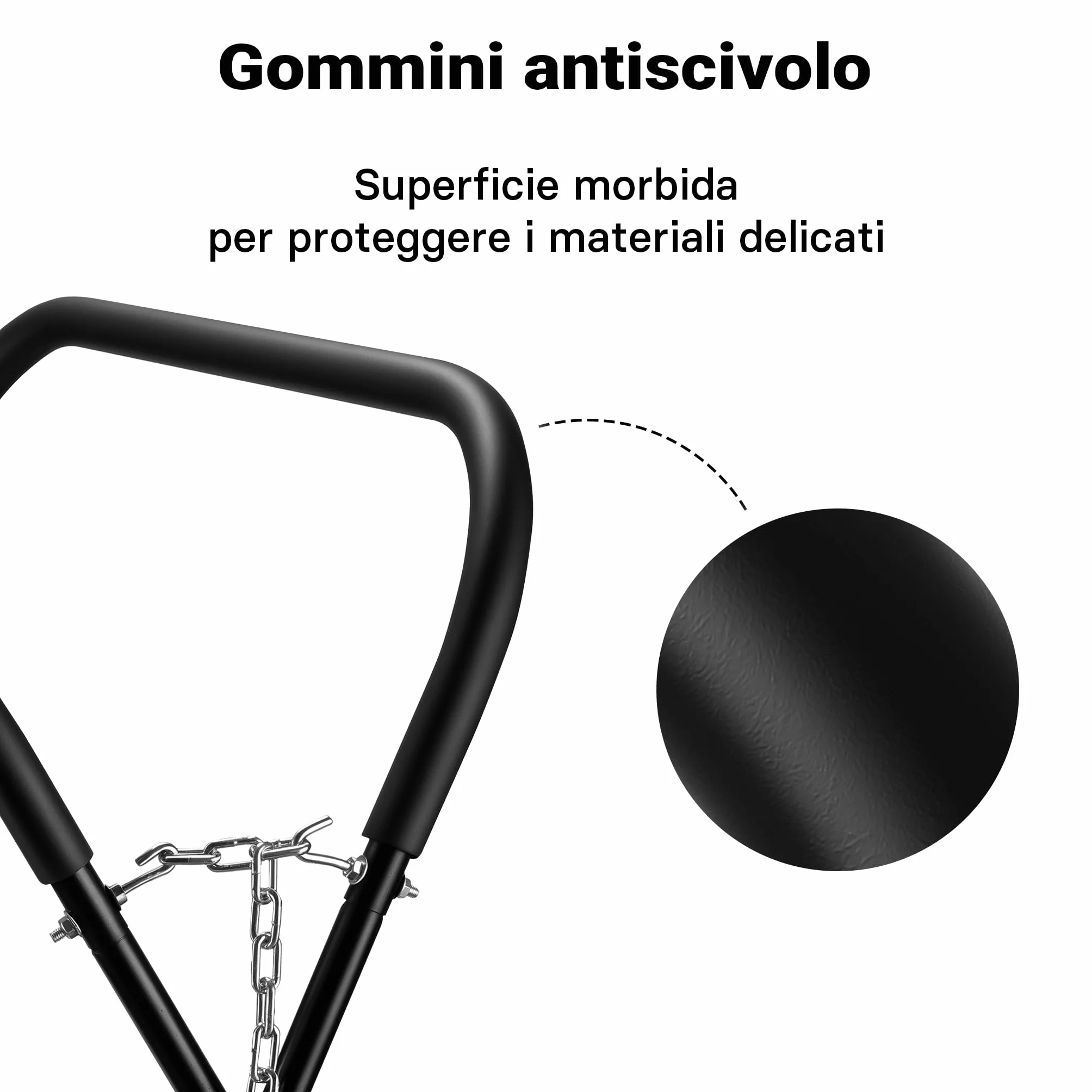 Wiltec Cavalletto Pieghevole per verniciatura Fino a 220 kg, Robusto cavalletto in Acciaio, Regolabile in Altezza, Supporto di Montaggio per verniciatura Auto