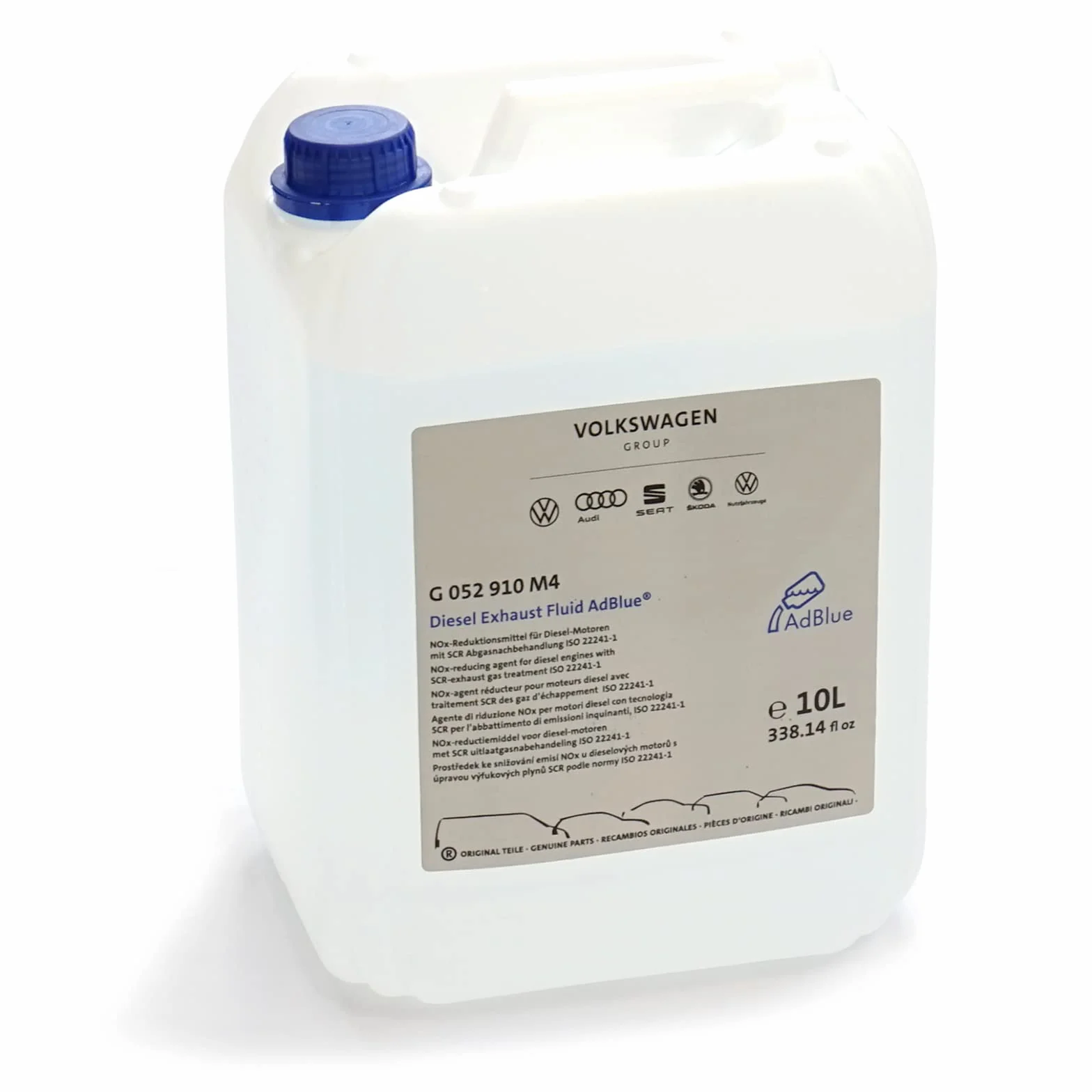 AdBlue® additivo per emissioni motori diesel compatibile VW Seat Skoda Audi