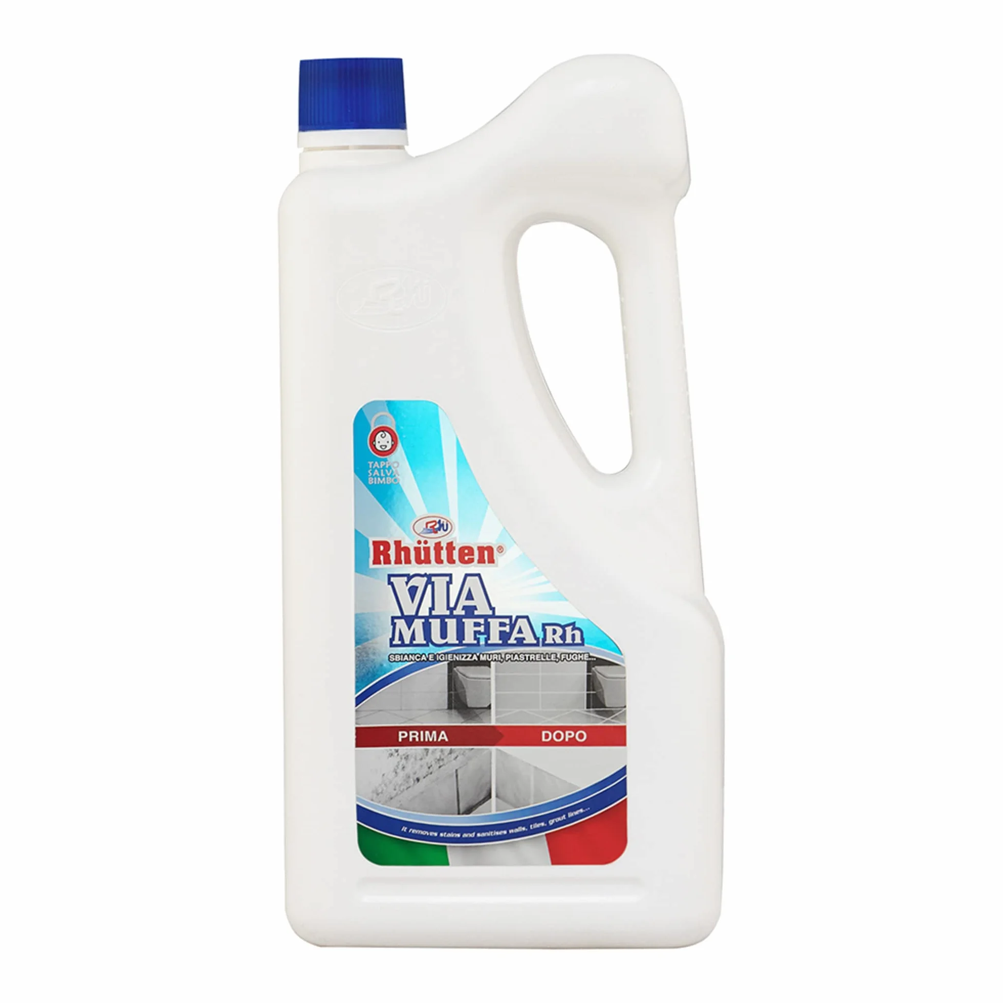 Rhütten Via Muffa Rh Detergente Cloroattivo Azione Rapida 2L