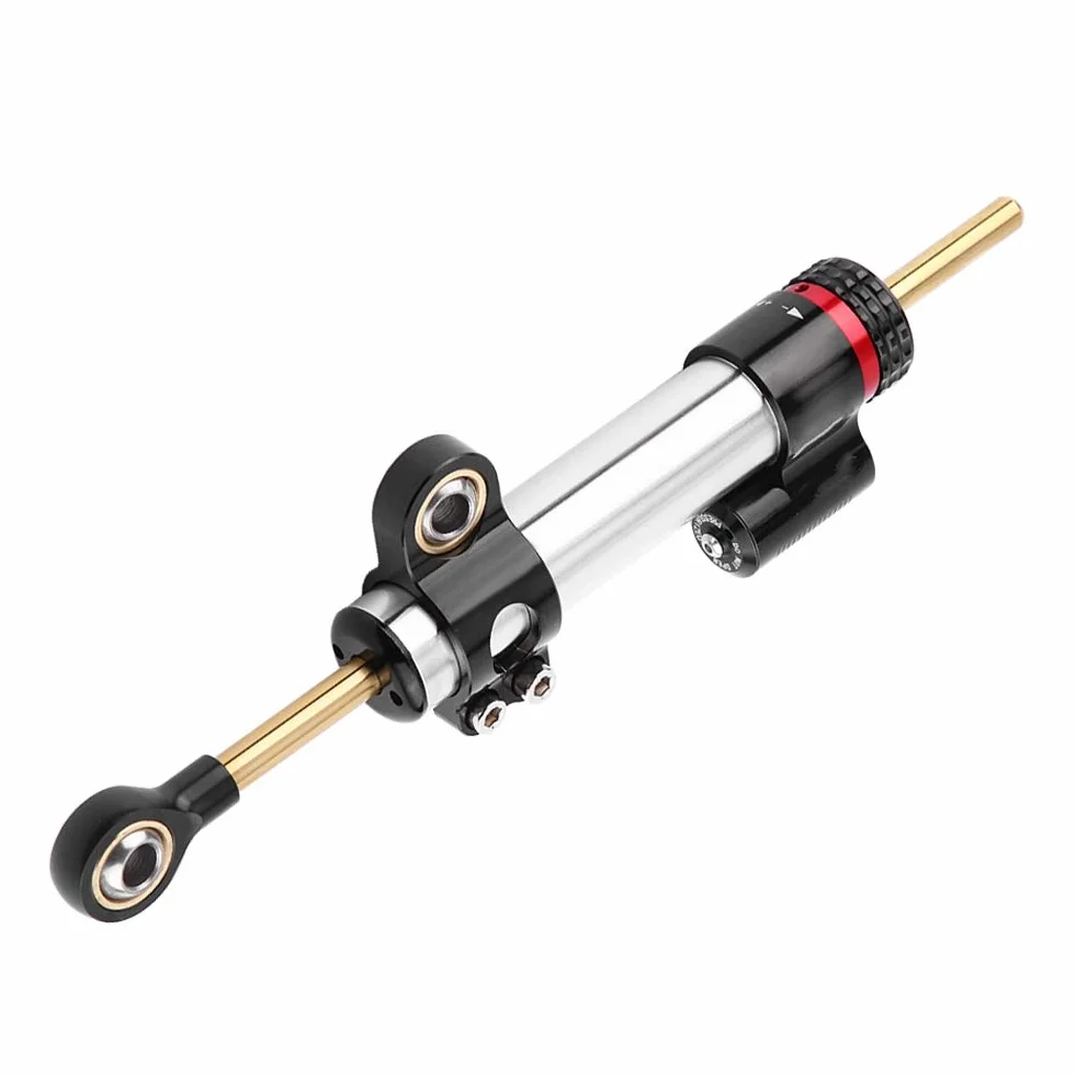 Qii lu Stabilizzatore per ammortizzatori di sterzo per moto universale per MT10 MT 07 MT09(tipo corto)