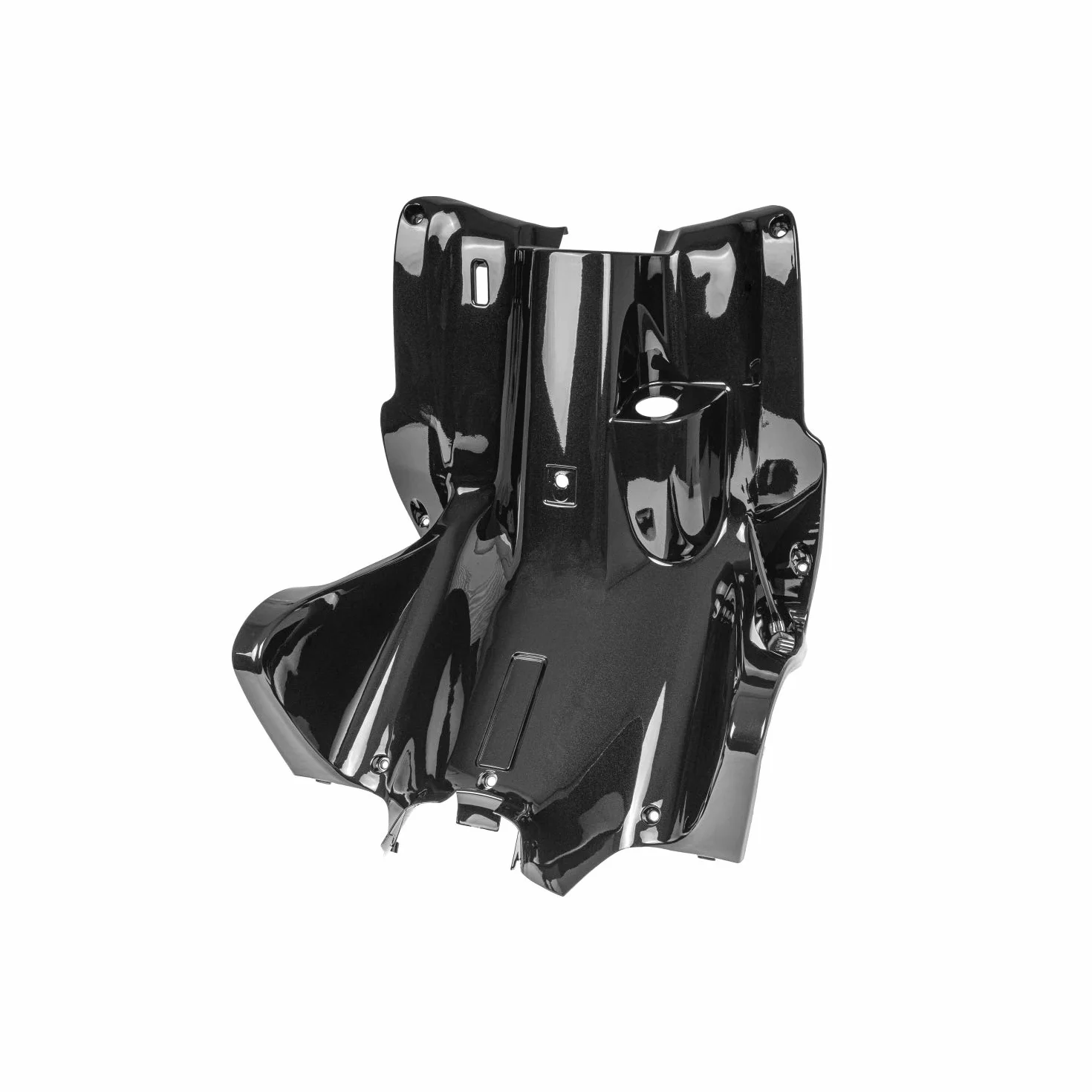 Carena coprigambe Maxtuned, nera metallizzata per Nitro, Aerox
