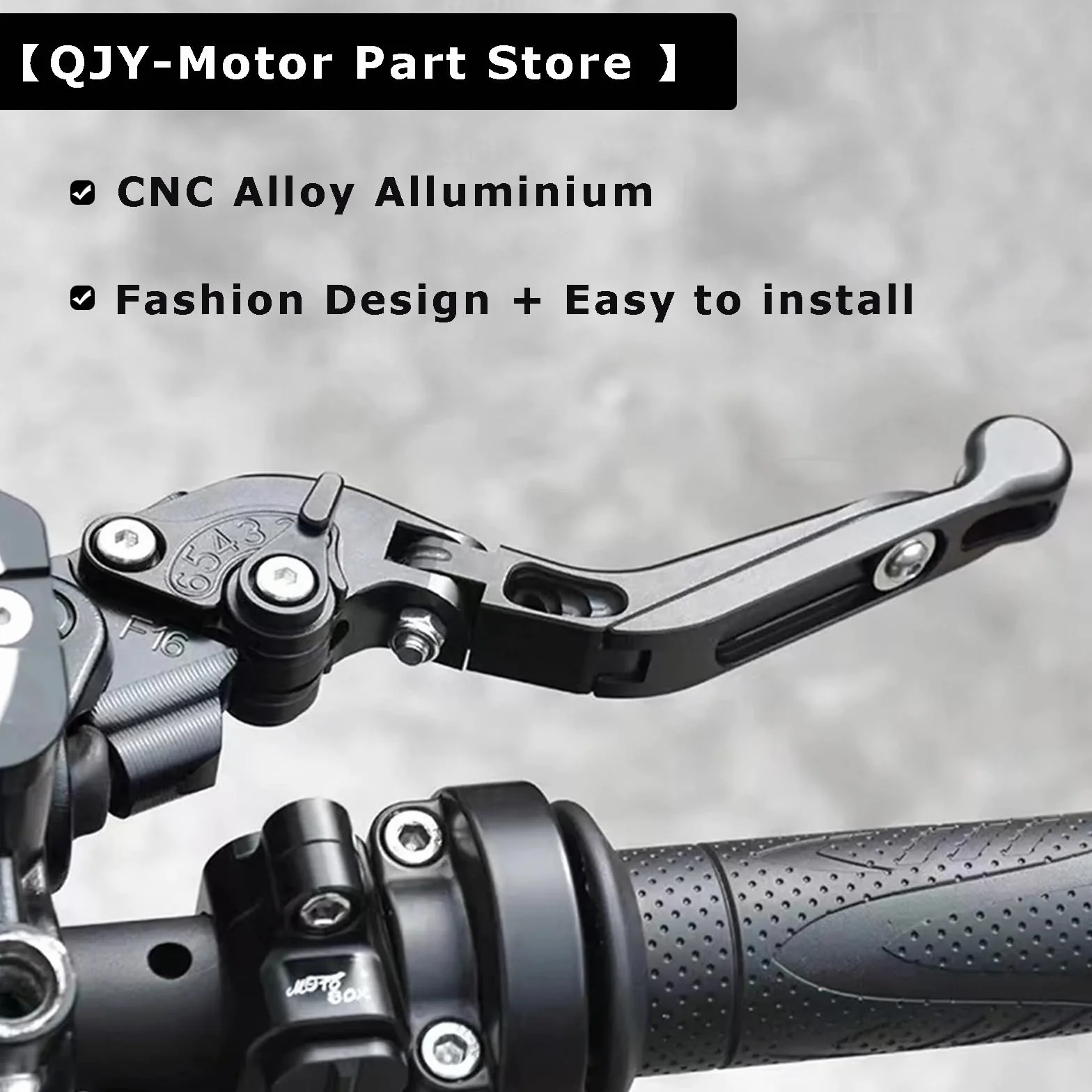 QJY Per Suzuki Bandit Moto Leve Freno e Frizione Set Regolabile per Suzuki GSF 600/S/N GSF 650/S/N 2008-2015 GSF1200 2001-2006 GSF1250 2007-2015（Blu+Nero）