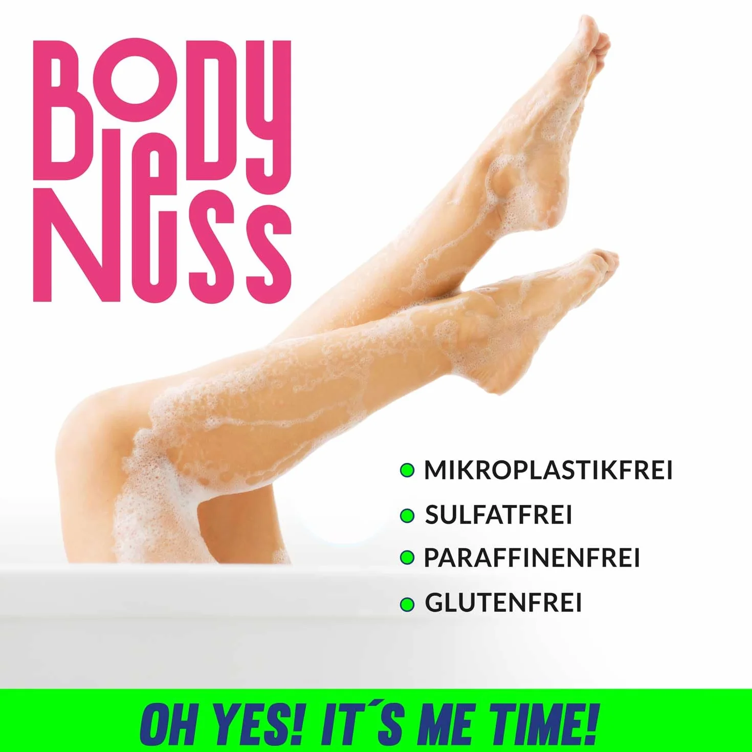 CRAZE BODYNESS Bath Kisses 6 bombe da bagno a forma di labbra con burro di cacao 40g