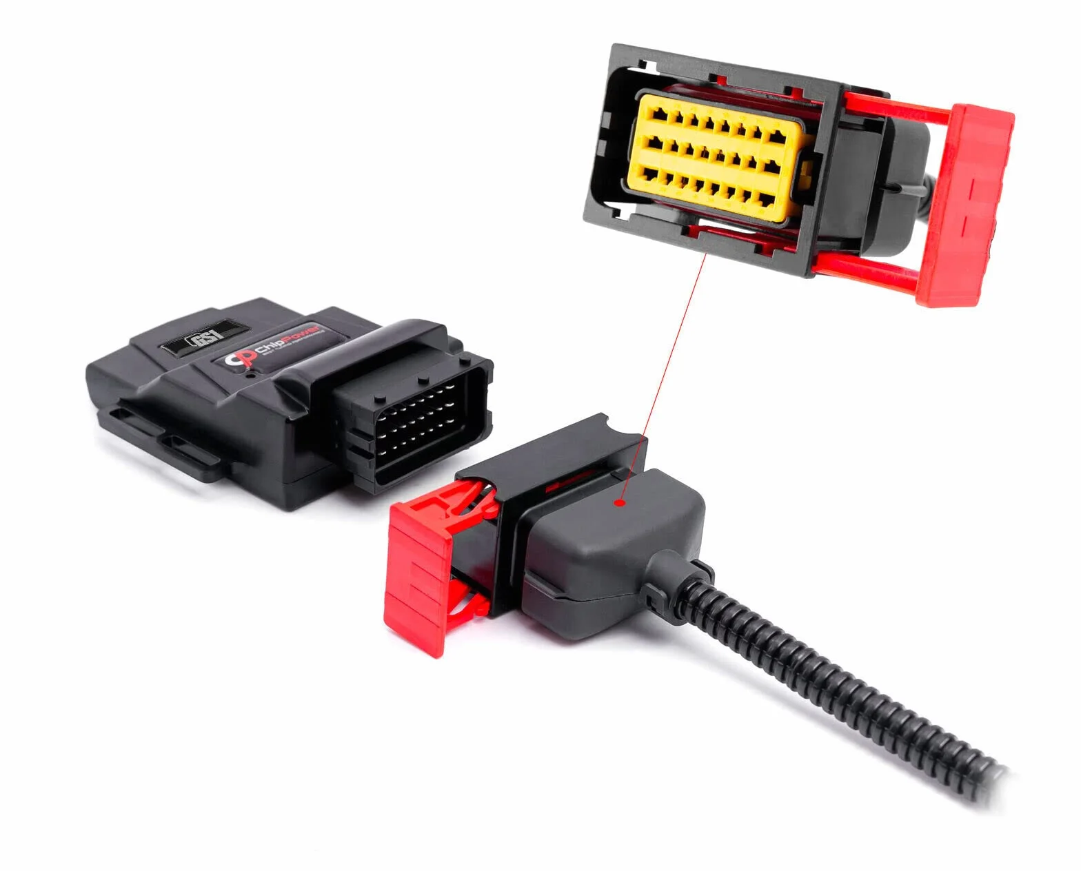 ChipPower Centralina Aggiuntiva GS1 all'auto per Fiat Seicento 1100 ie 40 kW 54 CV 1998-2010 Tuningbox Chip Tuning con Presa Individuale Più Potenza Benzin?