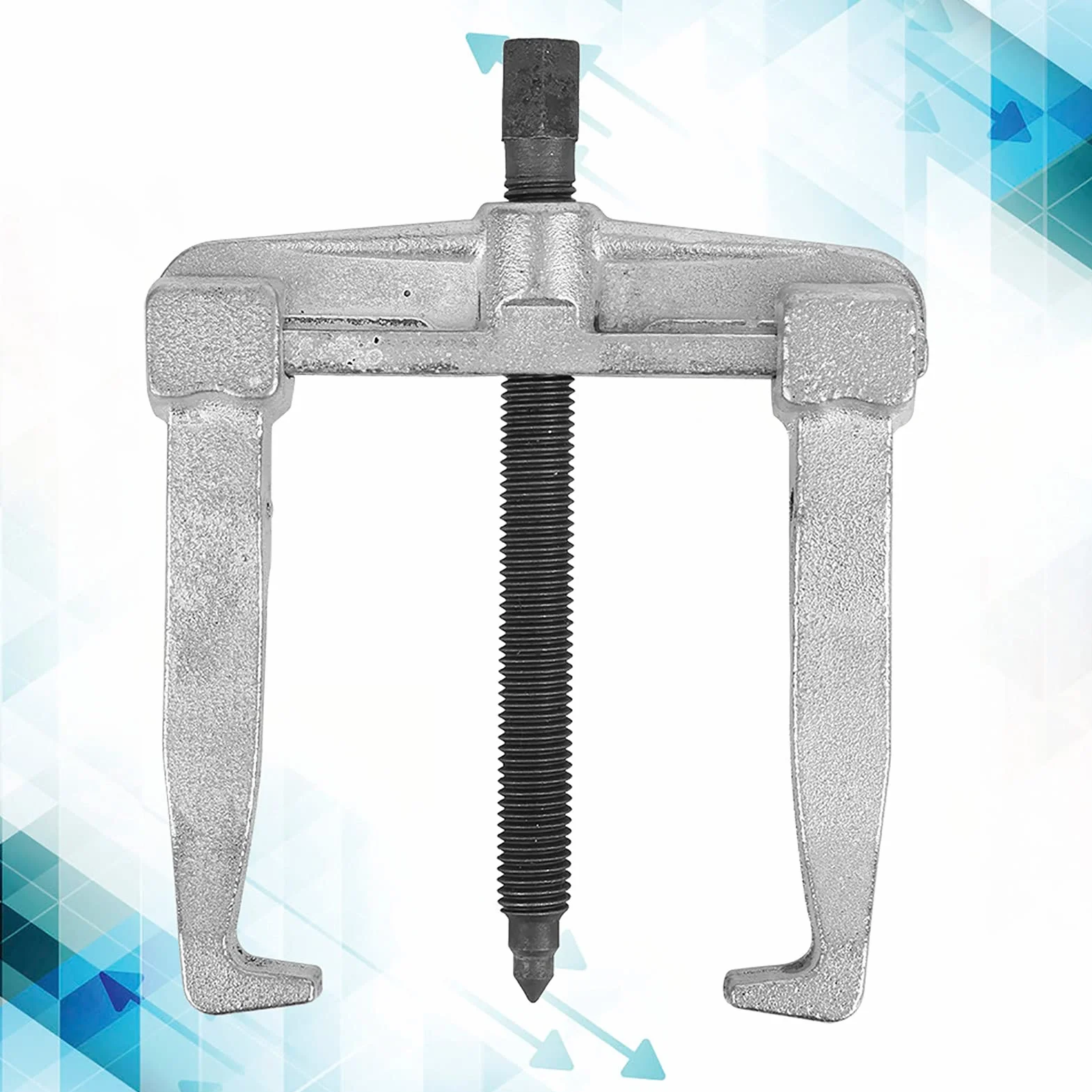 250mm 2 ganasce Estrattori separati Attrezzo per smontaggio cuscinetti tavolo Accessori per riparazioni automatiche per cuscinetti meccanici