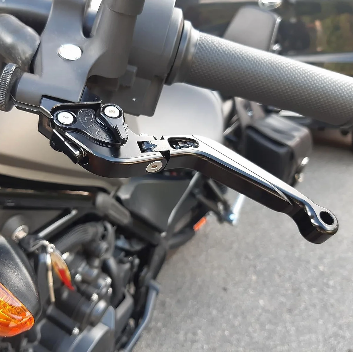 Benelli Leoncino 500 250 2016-2023 Leve Freno Frizione Moto Regolabili Pieghevoli(Black)