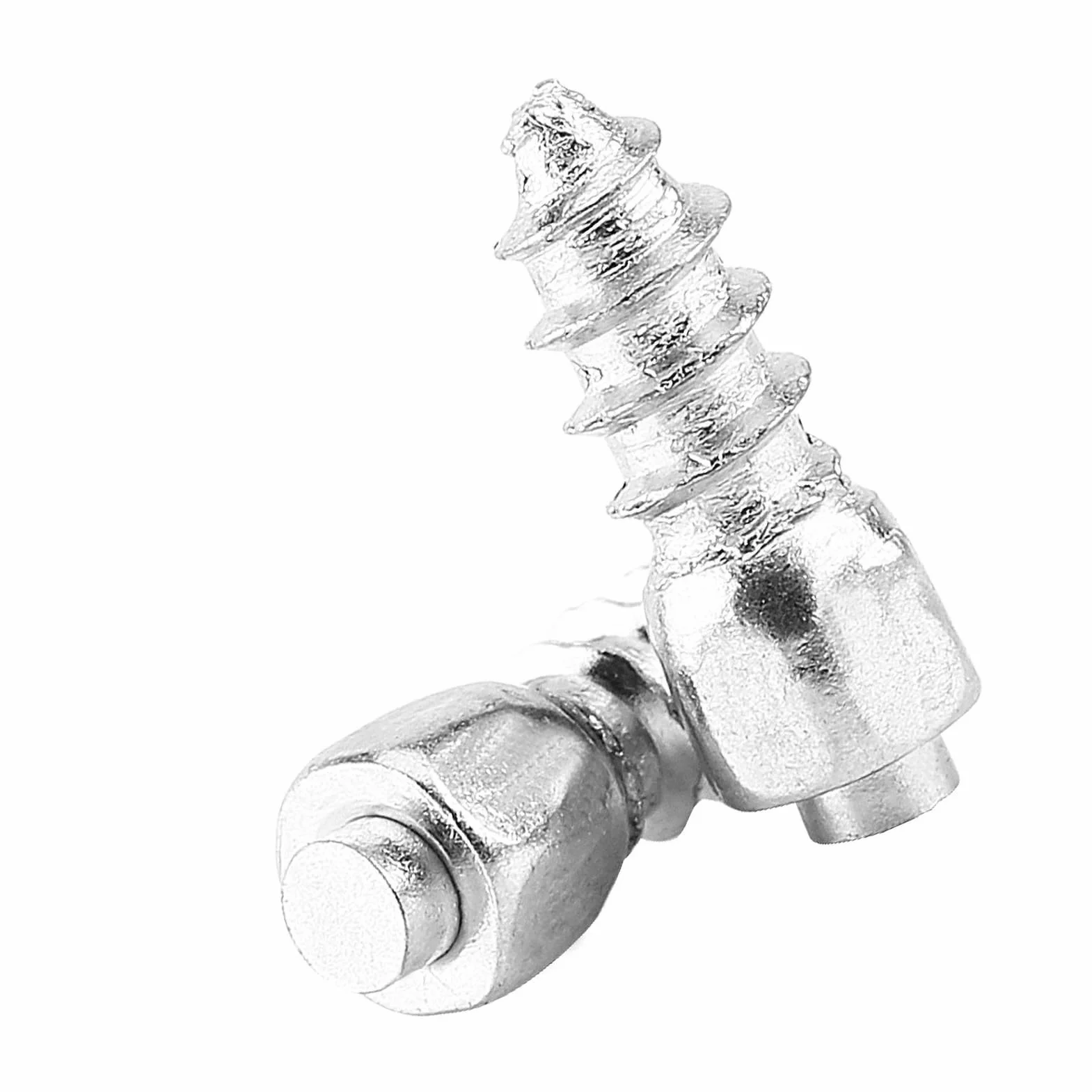Auto12mm vite antiscivolo vite prigioniera, 100 pezzi 12mm per auto SUV ATV Vite antiscivolo per ruote per pneumatici neve Punte per pneumatici Trim Accessori per auto