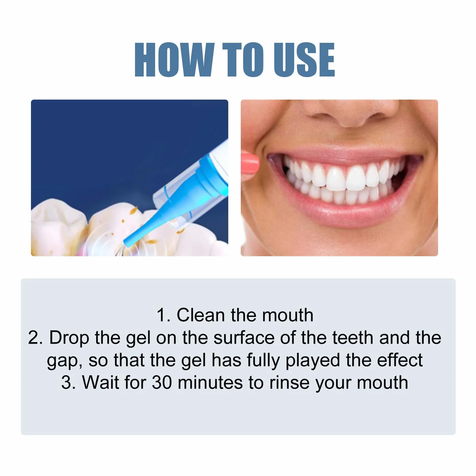 Gel per la cura delle gengive trattamento gengivale dentale rigenerante