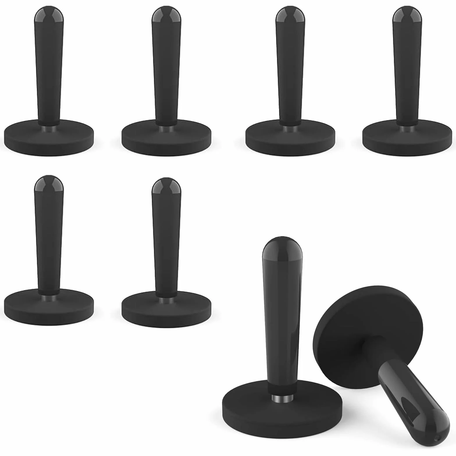 Magneti Wrapping Confezione da 4 per Montaggio su Auto con Manico in Plastica