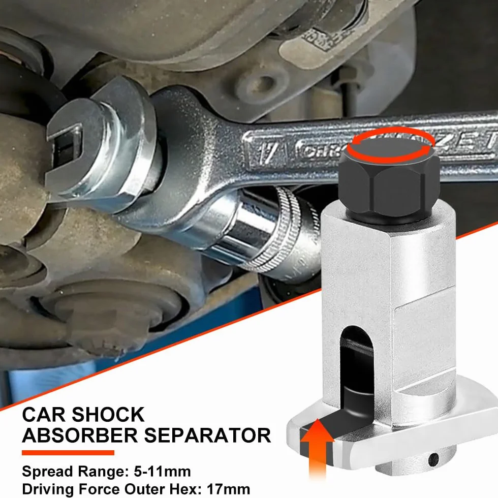 Strumento di Rimozione Dell'ammortizzatore Universale,5 mm-11.5 mm,Strumento Separatore Ammortizzatore Auto,Spargitore Universale Meccanico,Auto Separatore Sospensione per Riparazione di Autoveicoli