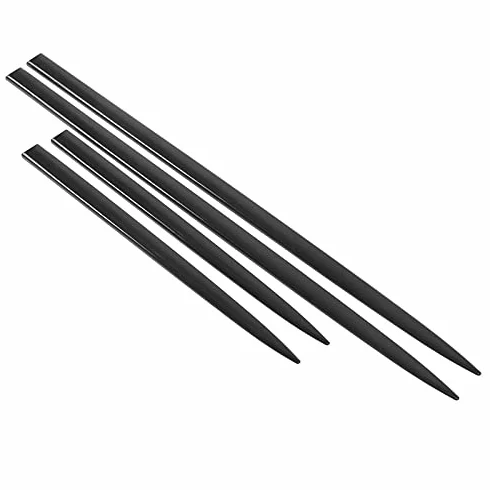 Modifica automatica della protezione della porta nera luminosa 4PCS