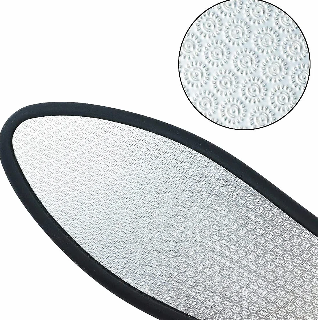 RoserRose Raspa Piedi Professionale In Acciaio Inox Lima Per Piedi E Talloni Rimuovere Calli Pedicure