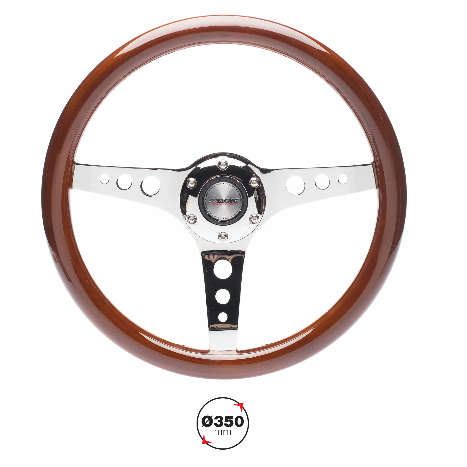 Simoni Racing ARN Volante Sportivo Arnoux Universale Vero Legno