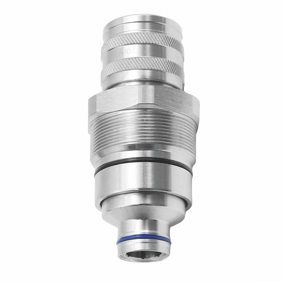Accoppiatore idraulico femmina a faccia piatta per minipale – compatibile per Bobcat 333E/332E/329E/328E/326E/323E/320E/319E/318E, T40647, 4FH08F, sostituisce 7246802