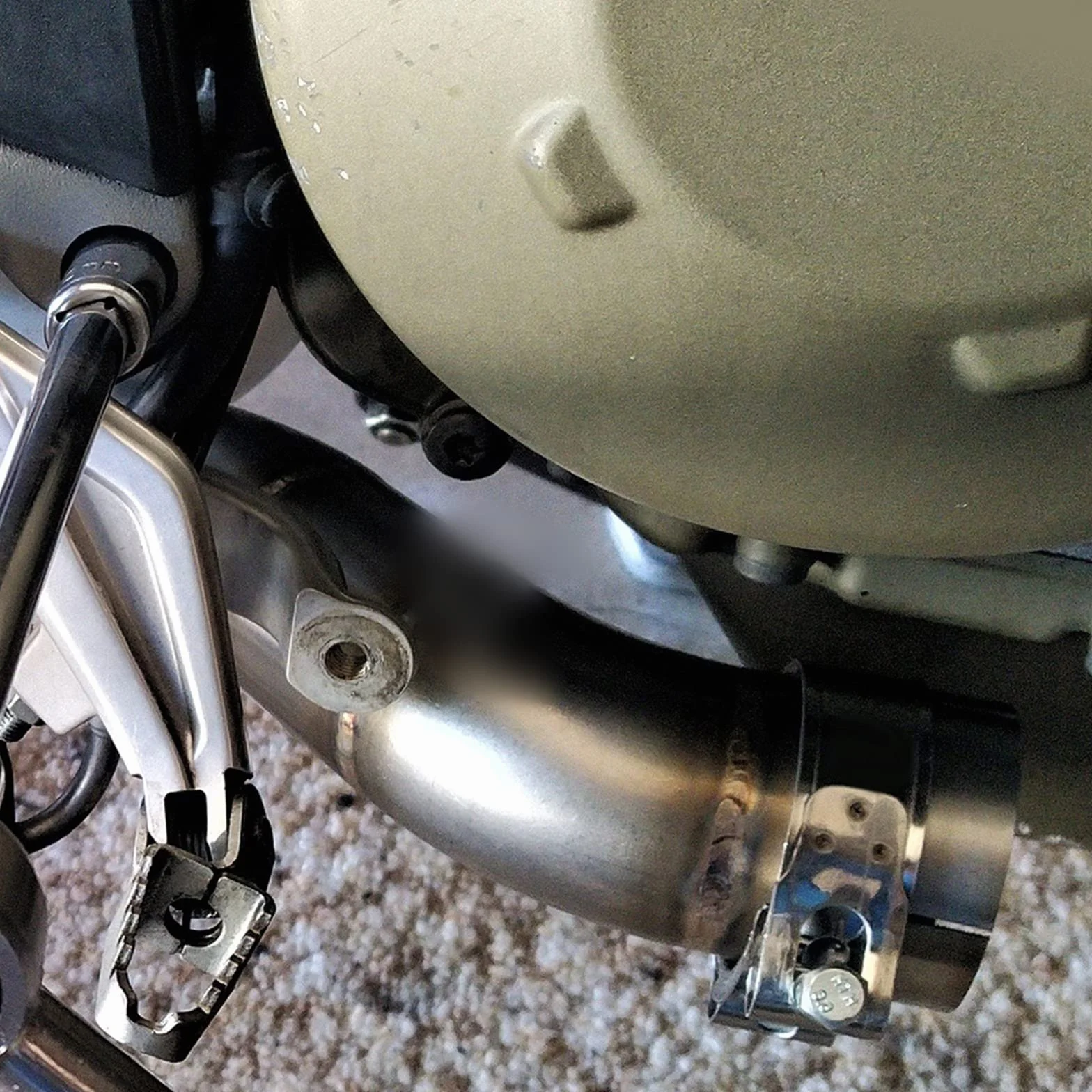Fuga Decat Tubo Silenziatore Di Scarico Moto Collegamento Catalizzatore Elimina Per Ducati Multistrada V4 V4S/Pikes Peak 2021 2022