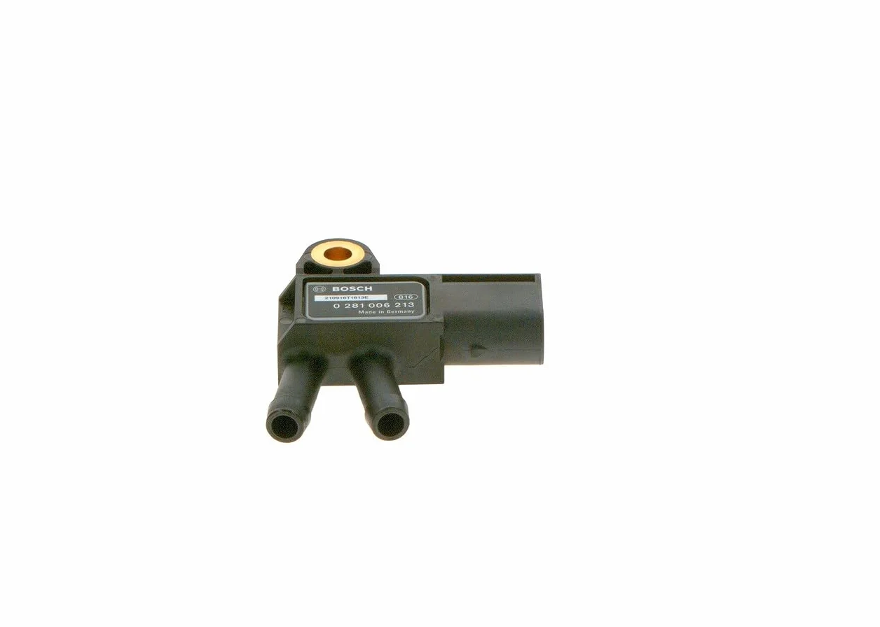 BOSCH Sensore, Pressione gas scarico 0281006213 Compatibile con: MERCEDES-BENZ A-CLASS, B-CLASS Sports Tourer, CLA Coupe, CLA Shooting Brake, CLS, CLS Shooting Brake, E-CLASS, E-CLASS Cabriolet