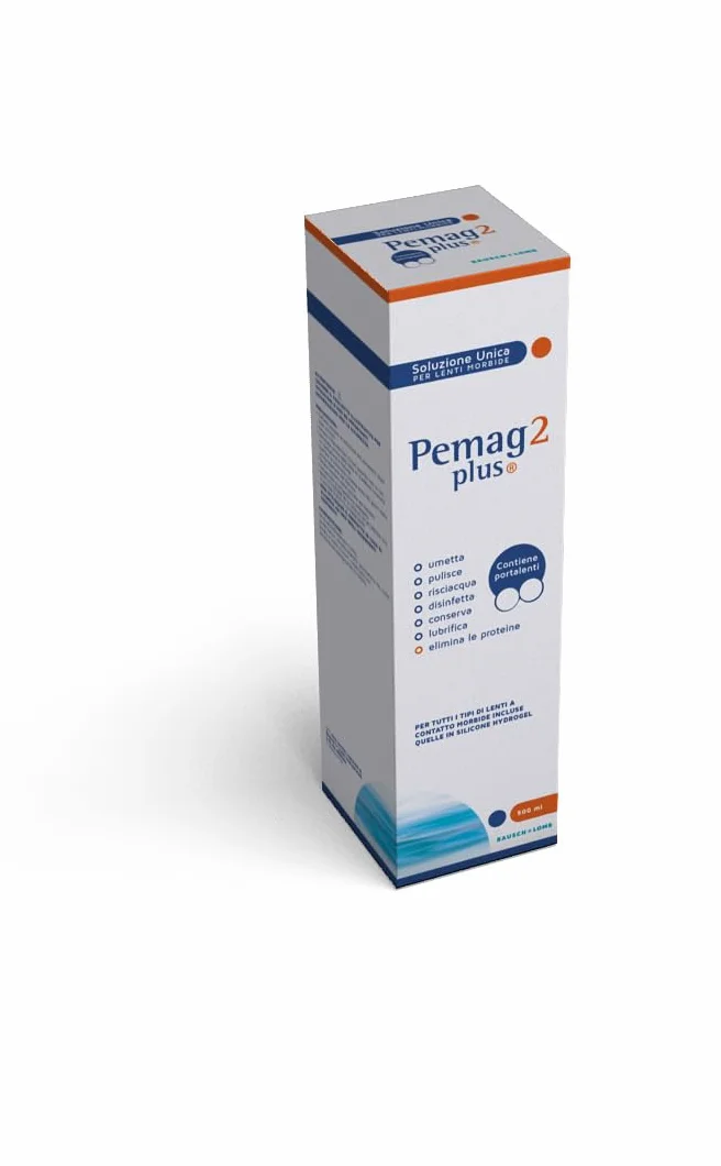Pemag 2 Plus Soluzione Unica per Lenti a Contatto 500ml