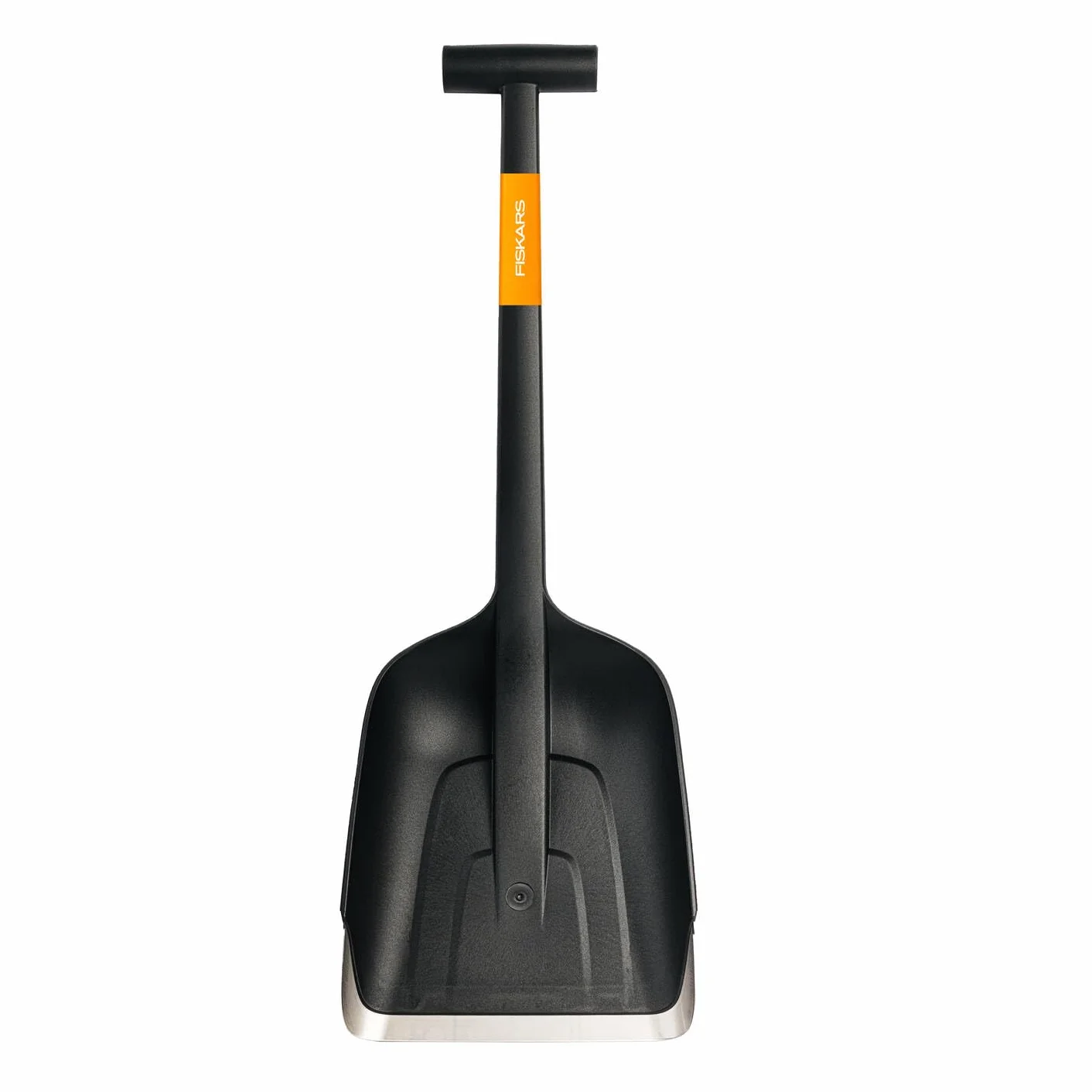 Fiskars Pala da Neve 63 cm Accessorio per Automobile Impugnatura a T Bordo in Acciaio Inox