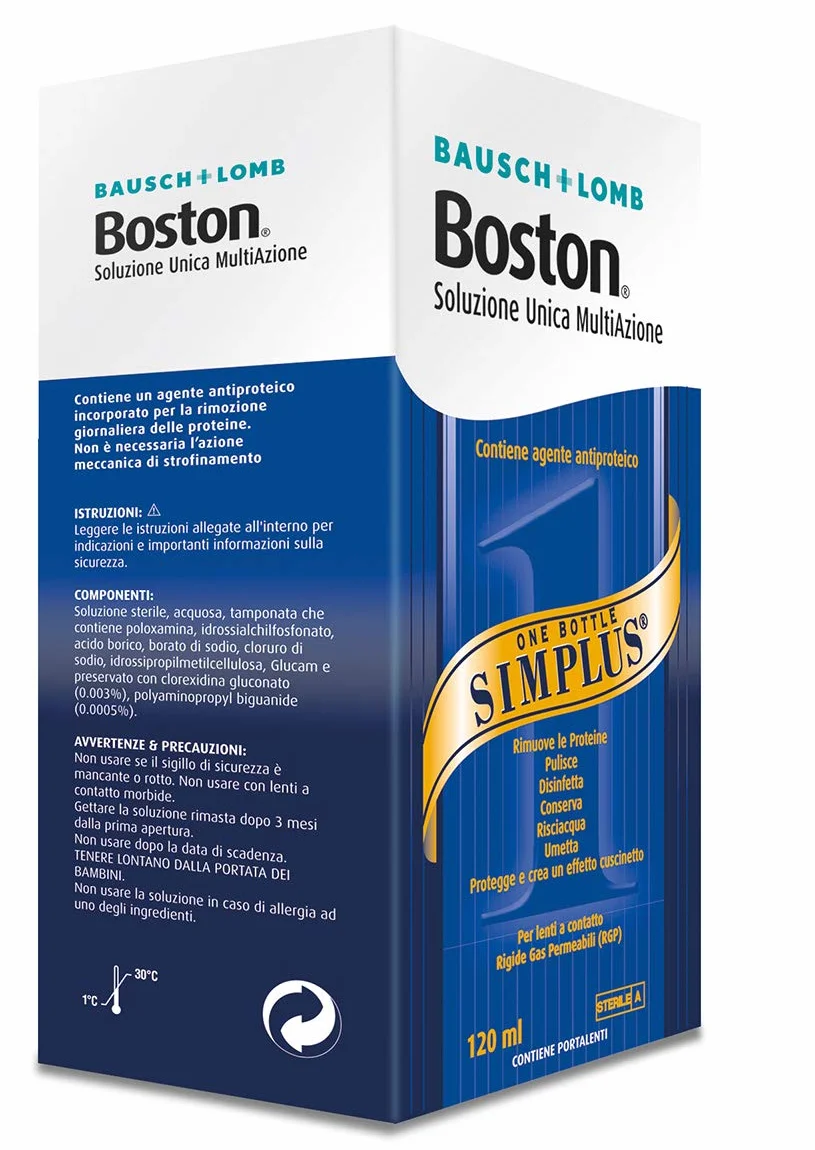 Boston Simplus Soluzione per Lenti a Contatto 120ml