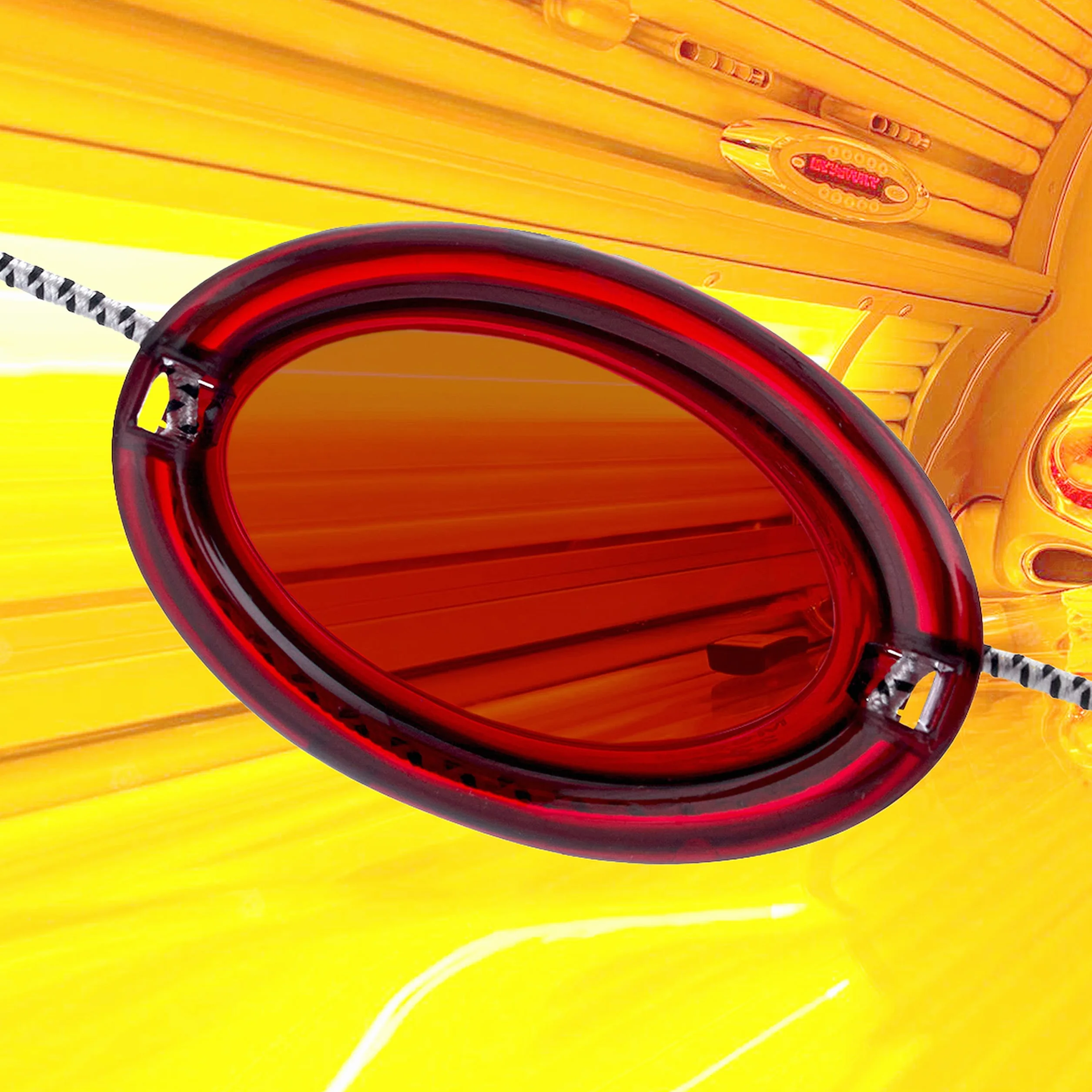 Occhiali da Sole per Solarium con Protezione UV Flessibili
