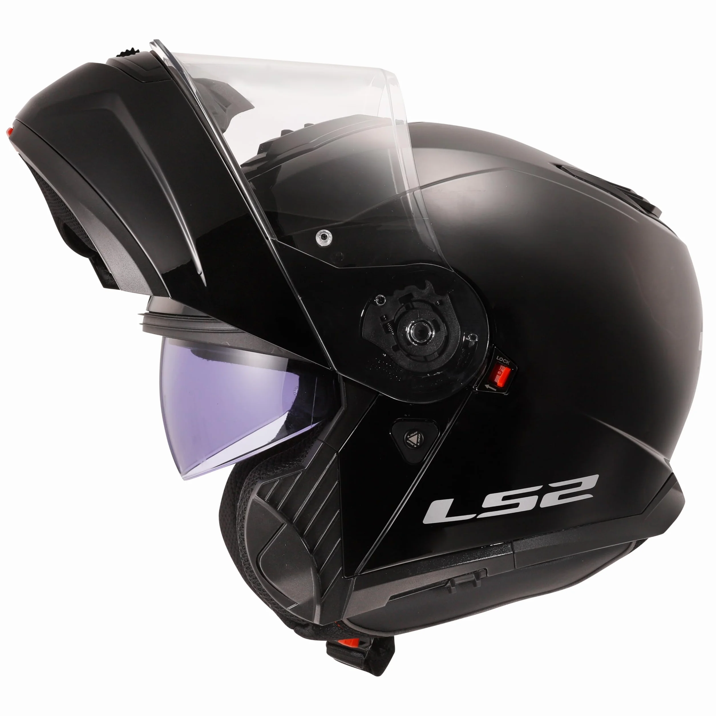 LS2, Casco Moto Modulare STROBE II Matt Black, M