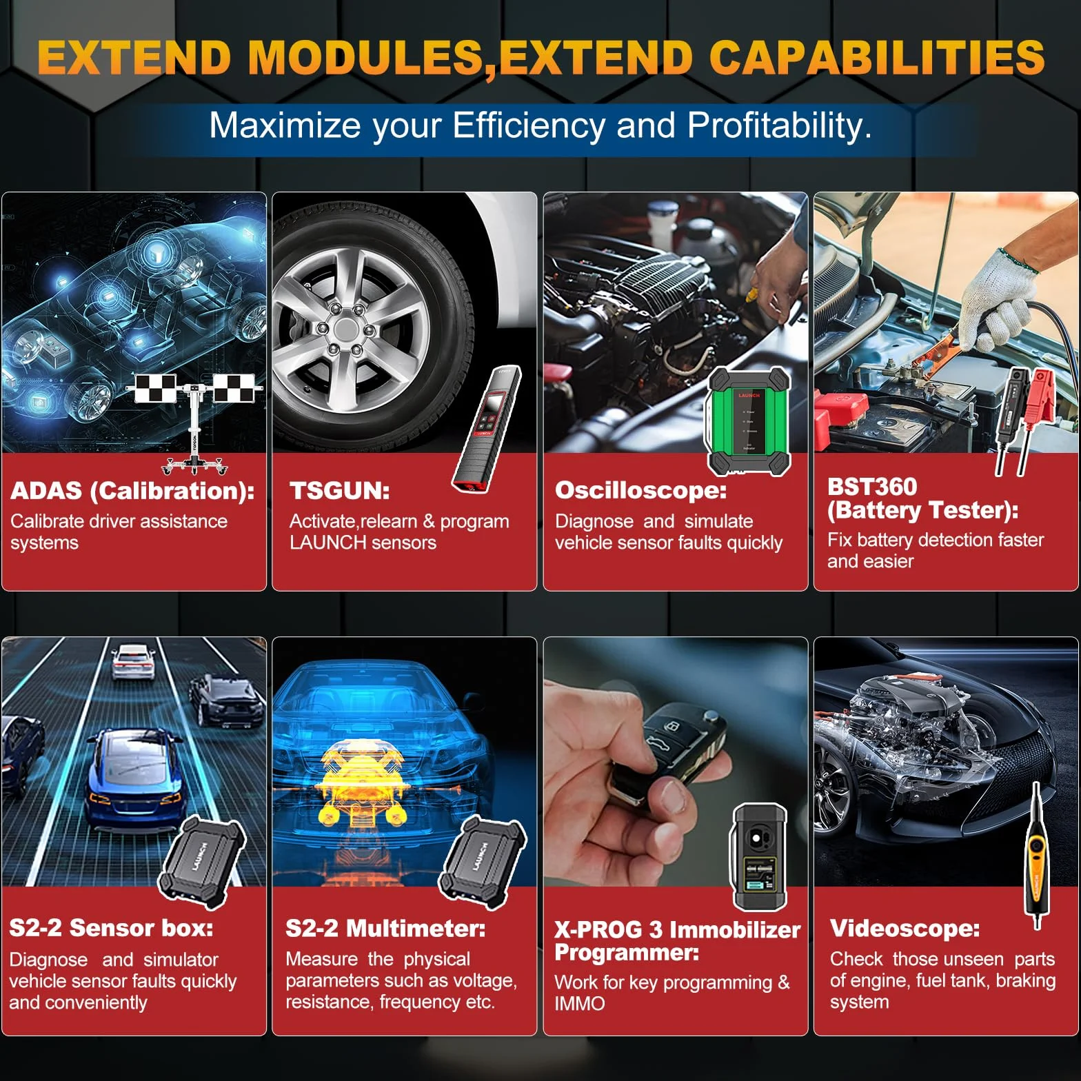 LAUNCH X431 PRO Elite OBD2 Diagnostica Auto Bidirezionale, Codifica ECU Online, CANFD & DOIP, 45+ Reset, 2 Anni Aggiornamento