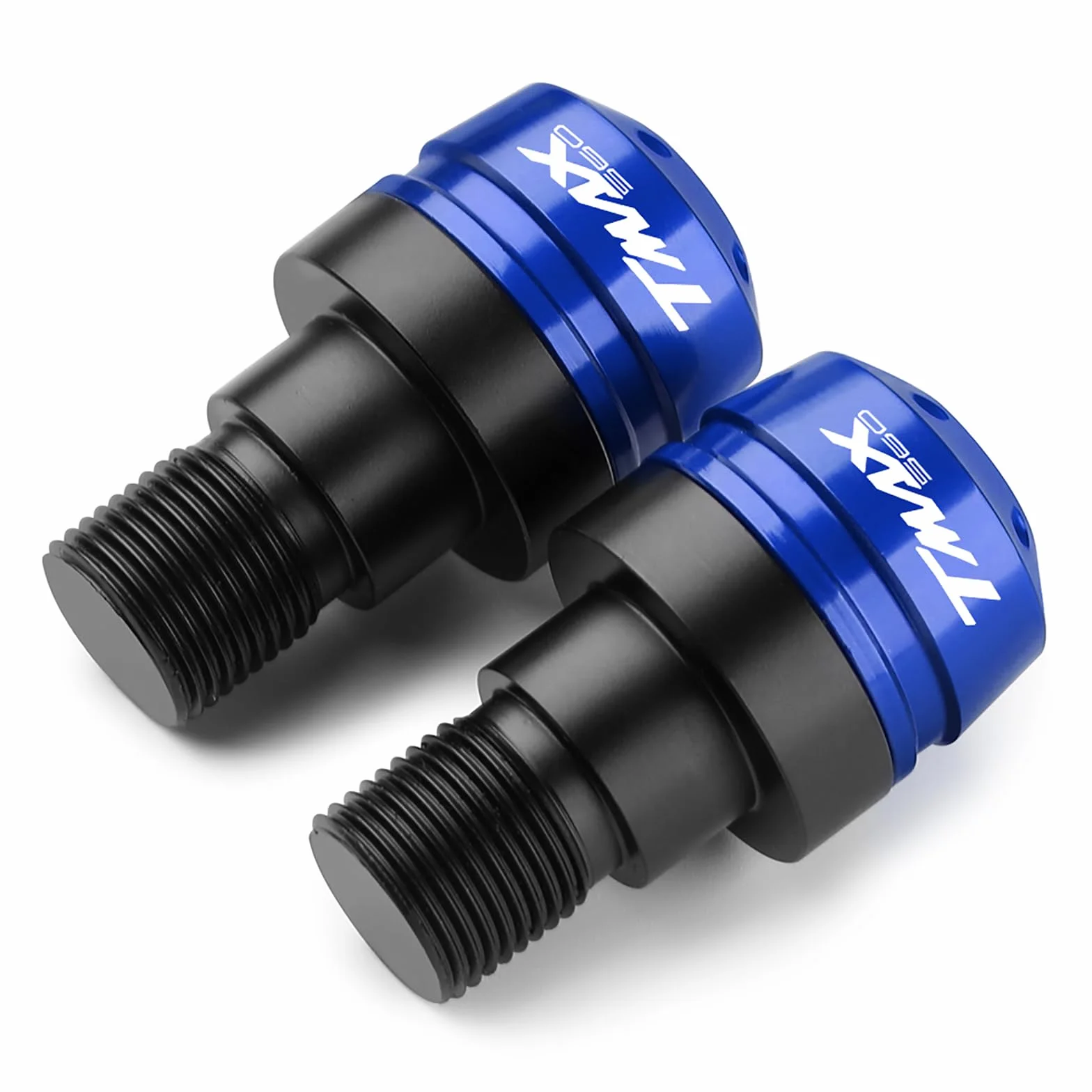 22mm (7/8") Moto Contrappesi per manubrio, Manubrio Moto Tappi Anti Vibration Contrappesi Bilancieri Tappi Manubrio per TMAX560 TMAX 560 Tech MAX TMAX 2022-2024(Non adatto per TMAX 2008-2021)