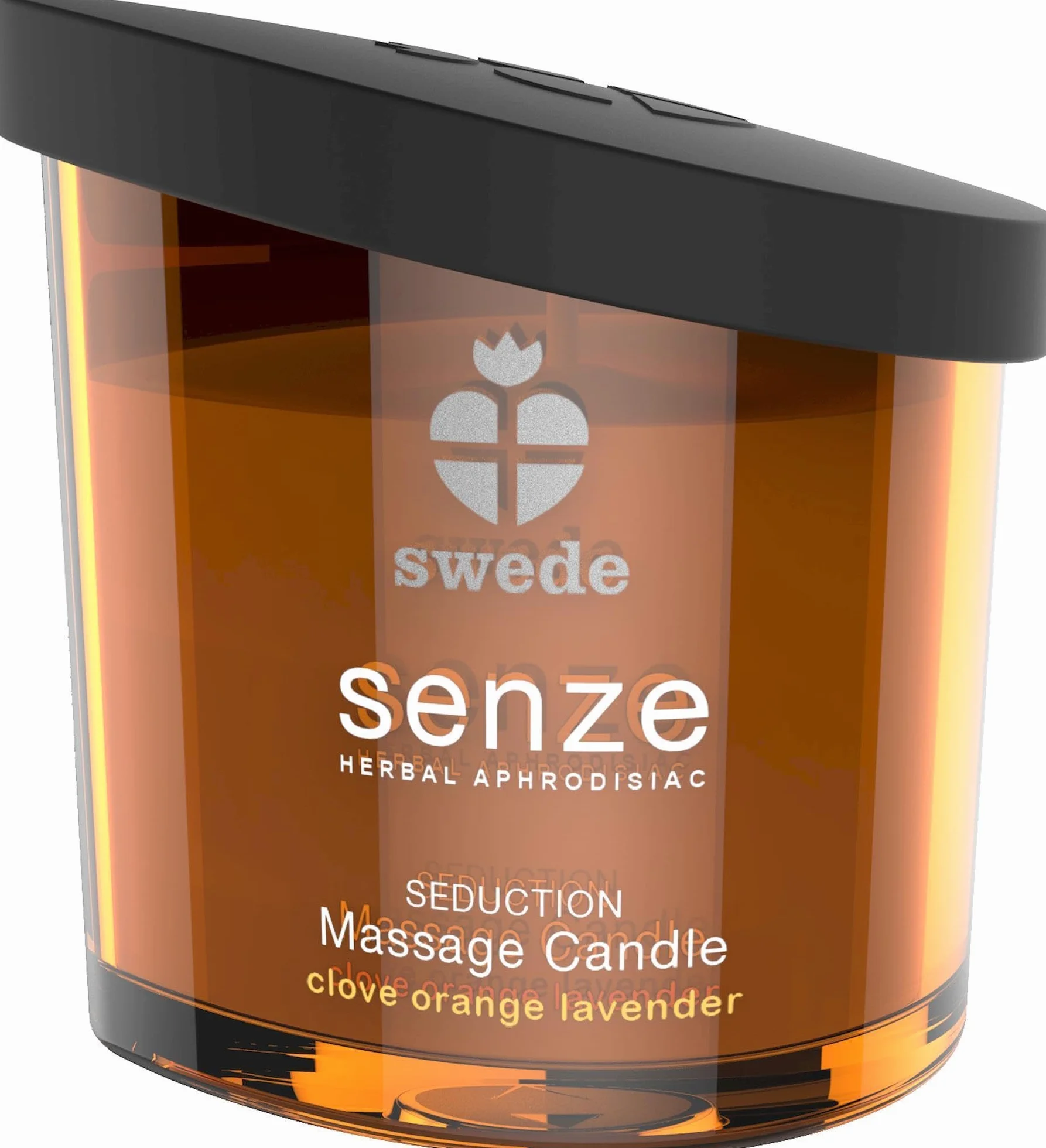 Senze Seduction Massage Candle Clove Orange Lavender 150 ml