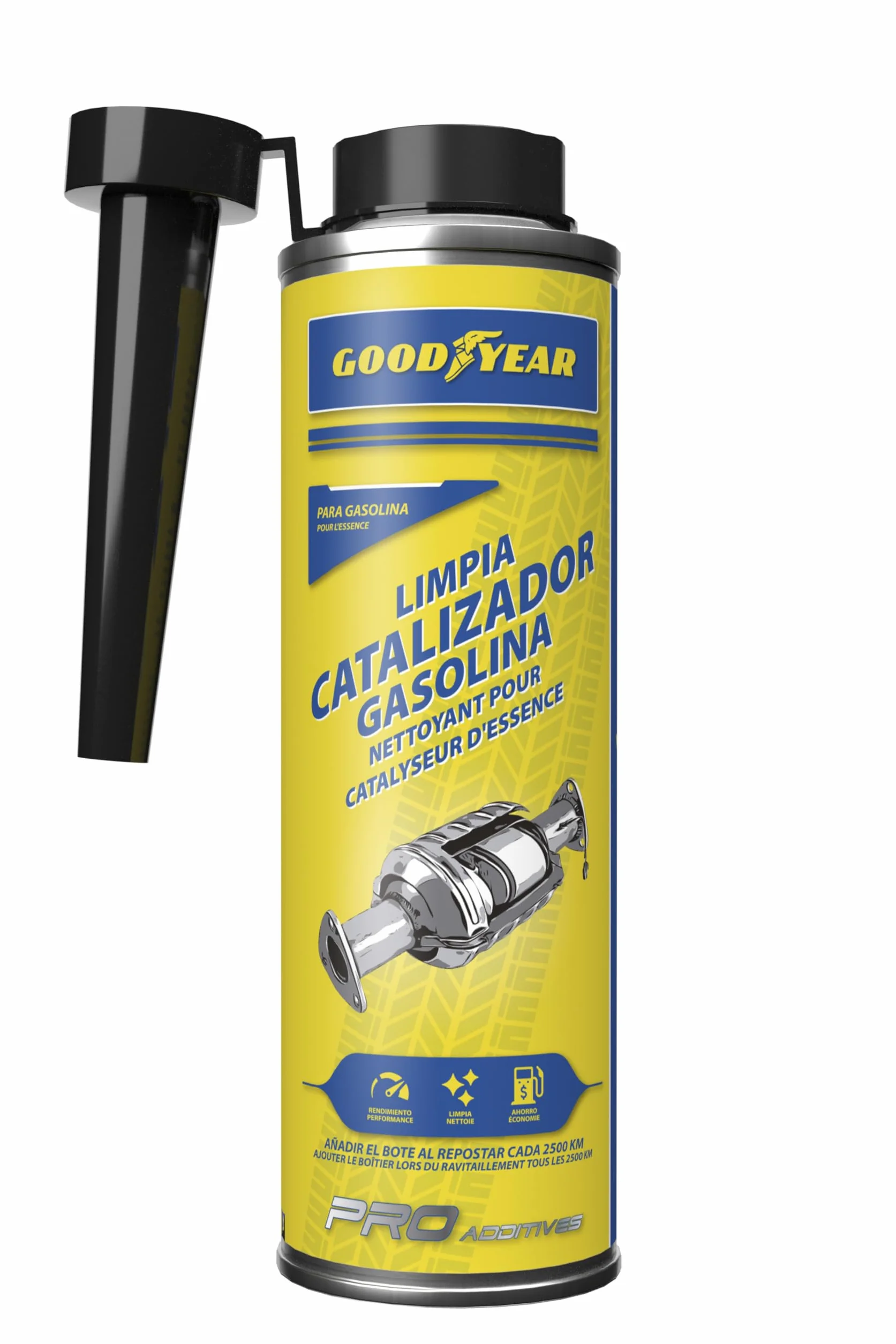 Goodyear Pro Additives Detergente per catalizzatori di benzina 300 ml
