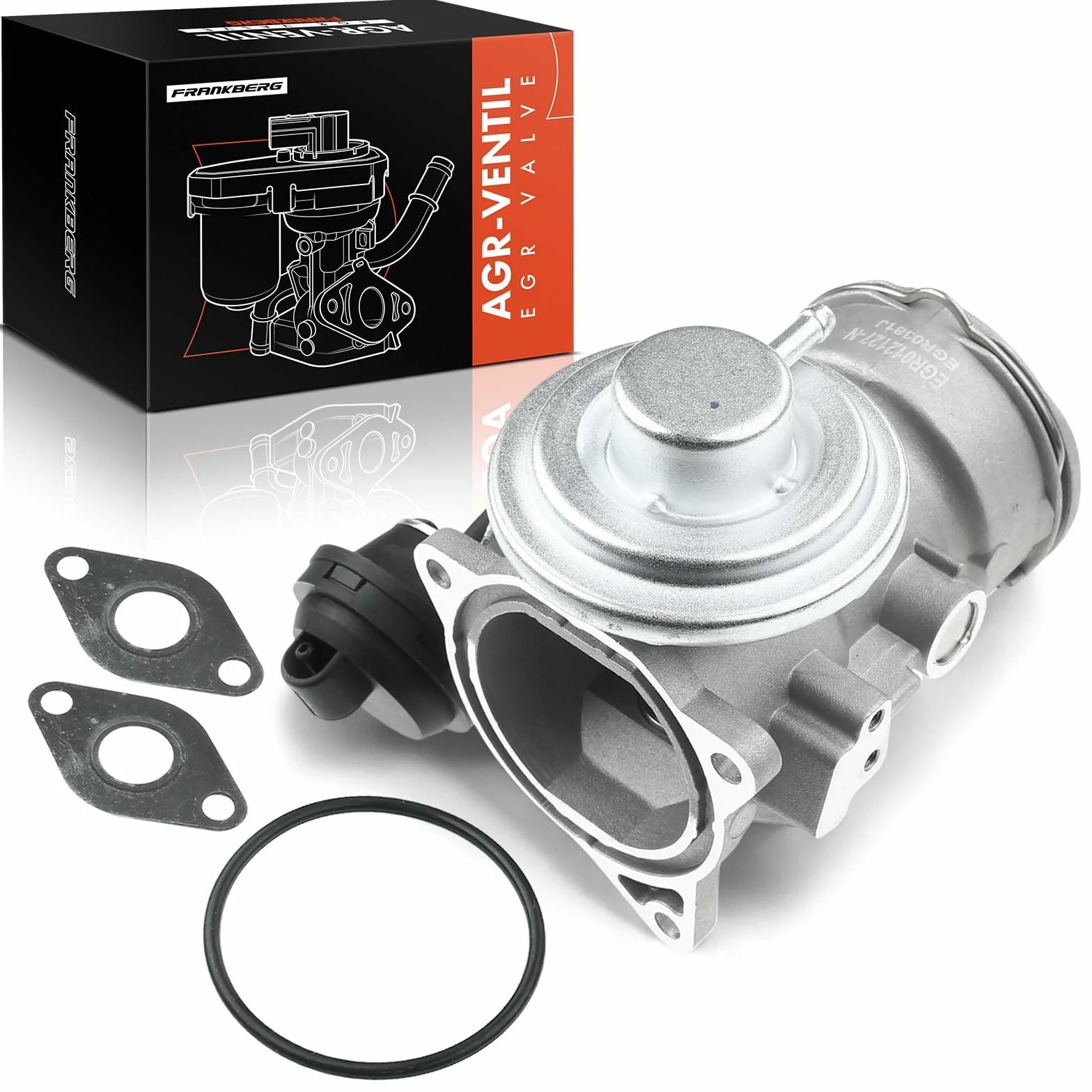 Frankberg Valvola EGR Diesel Compatibile con A4 Avant 8E5 1.9L Galaxy WGR 1.9L S.h.a.r.a.n 7M6 7M8 7M9 1.9L A4 8E2 1.9L A.l.h.a.m.b.r.a 7V8 7V9 1.9L Replace# 038131501J