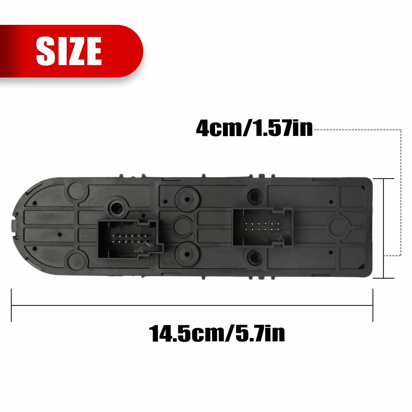 L'interruttore alzacristalli anteriore sinistro 156106393 è adatto per veicoli Alfa Romeo Giulietta anno 2010-2020. Sono disponibili anche gli interruttori alzacristalli 156093399 e 156095710