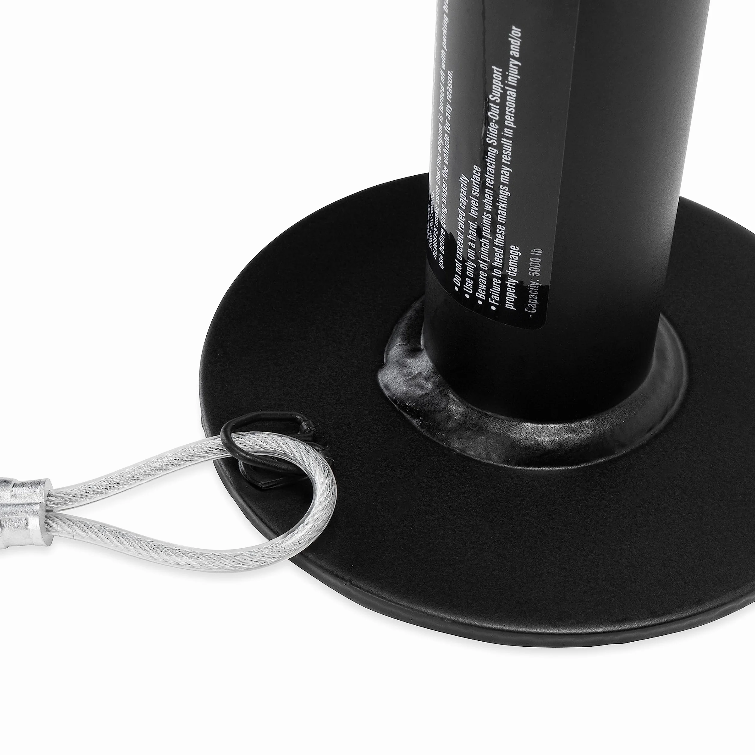 Camco Eaz-Lift - Supporti scorrevoli per camper, in acciaio resistente, altezza regolabile da 48,3 cm a 119,4 cm, con posizioni di blocco incrementali, supporta fino a 2,3 t ciascuno, set da 2 (48866)