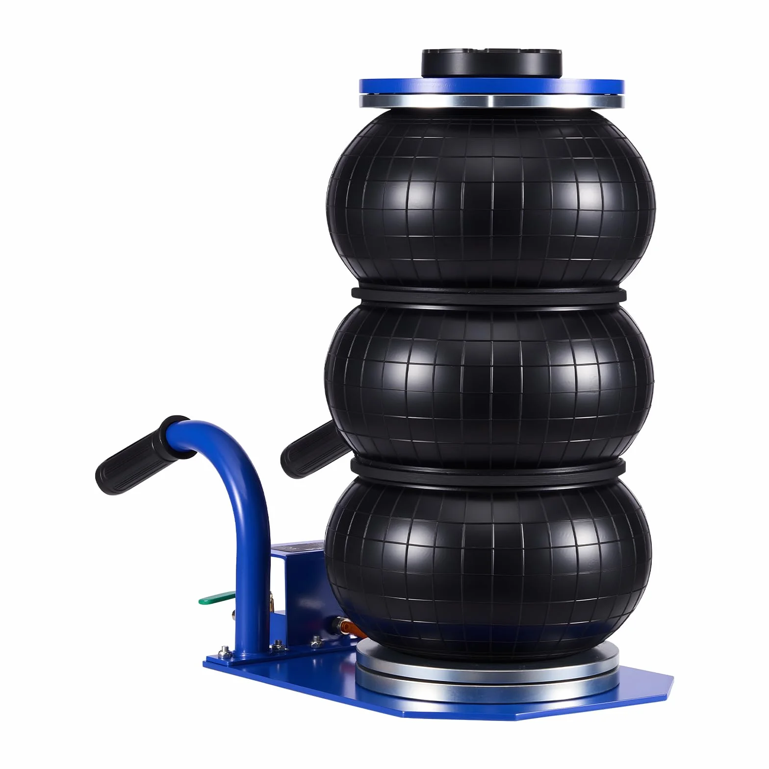 VEVOR Cric Pneumatico 3 Tonnellate 6 Tubi Acciaio Altezza 45 cm per Auto SUV Officine