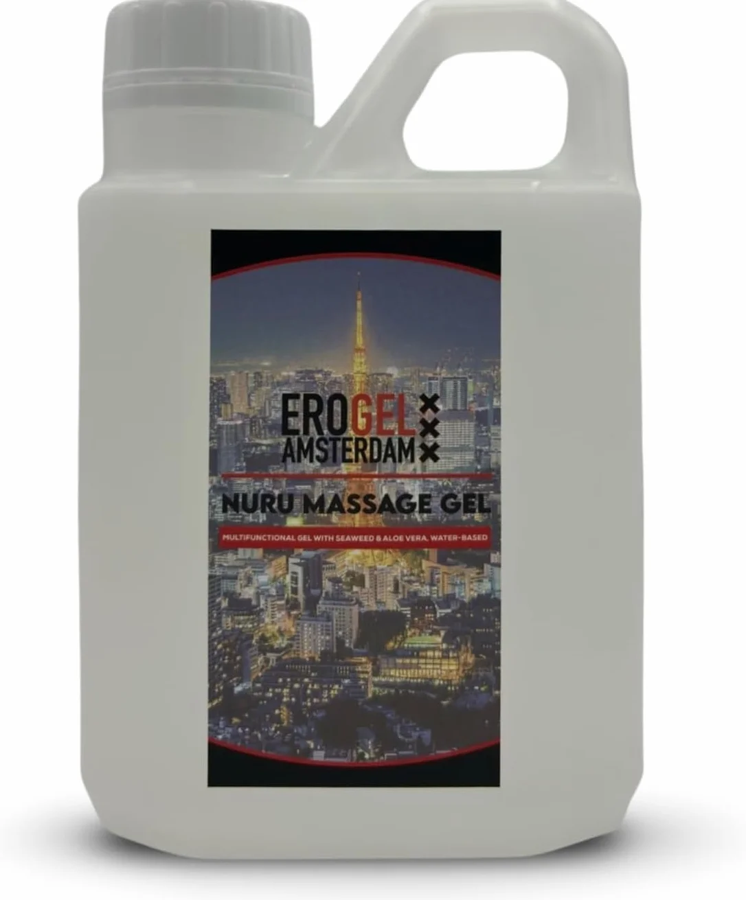 Gel Massaggiante Nuru Premium 500 ml - Altamente concentrato per massaggio giapponese