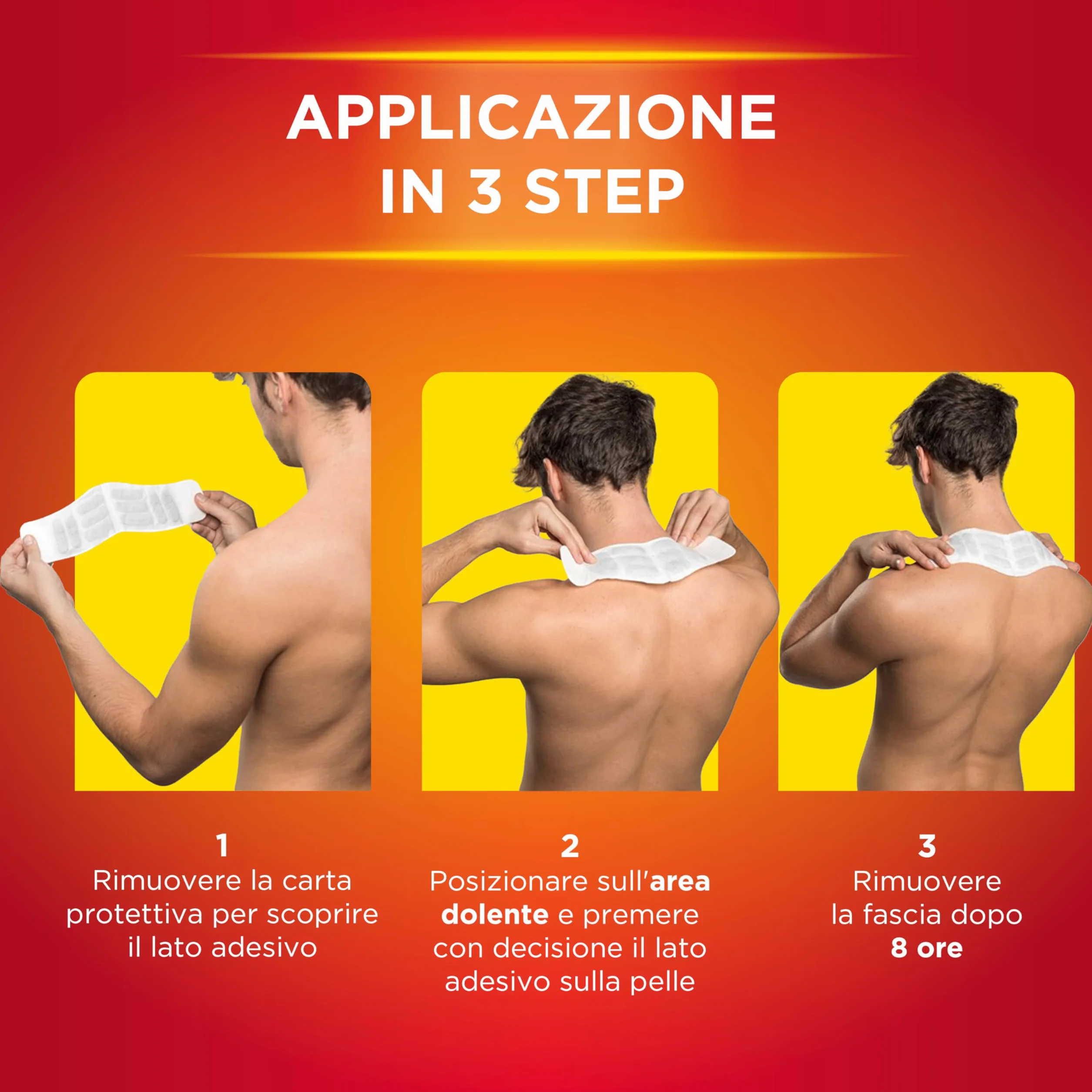 ThermaCare Fasce Autoriscaldanti a Calore Terapeutico 8 Ore, 6 Pezzi per Dolori di Collo Spalla Polso