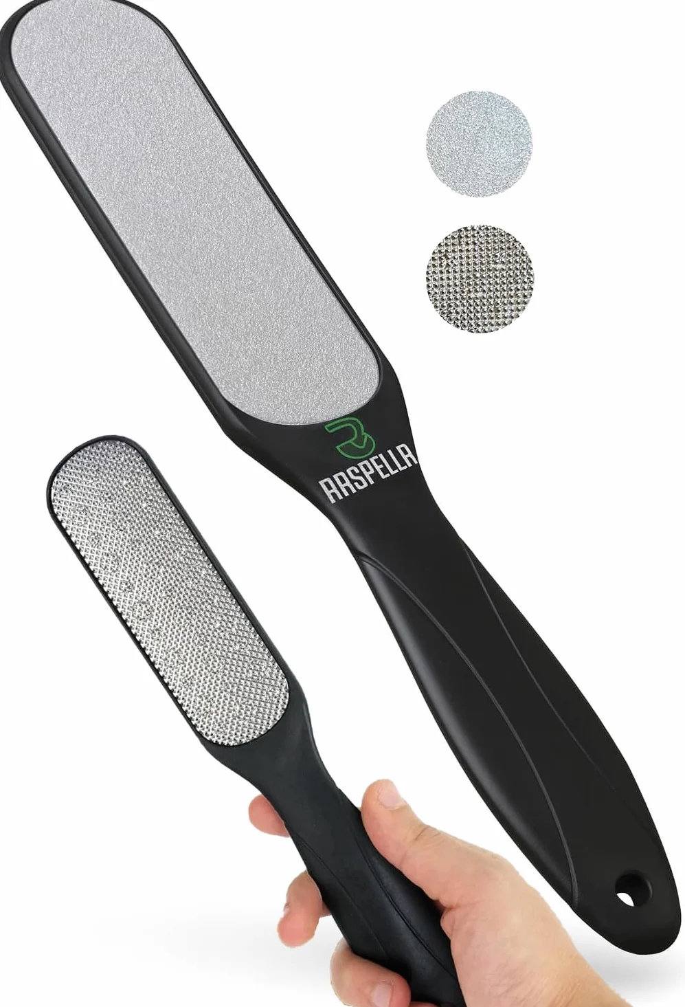 Lima Piedi Professionale Rimuovi Calli e Pelle Secca, Spatola Talloni Screpolati, Raspa Pedicure