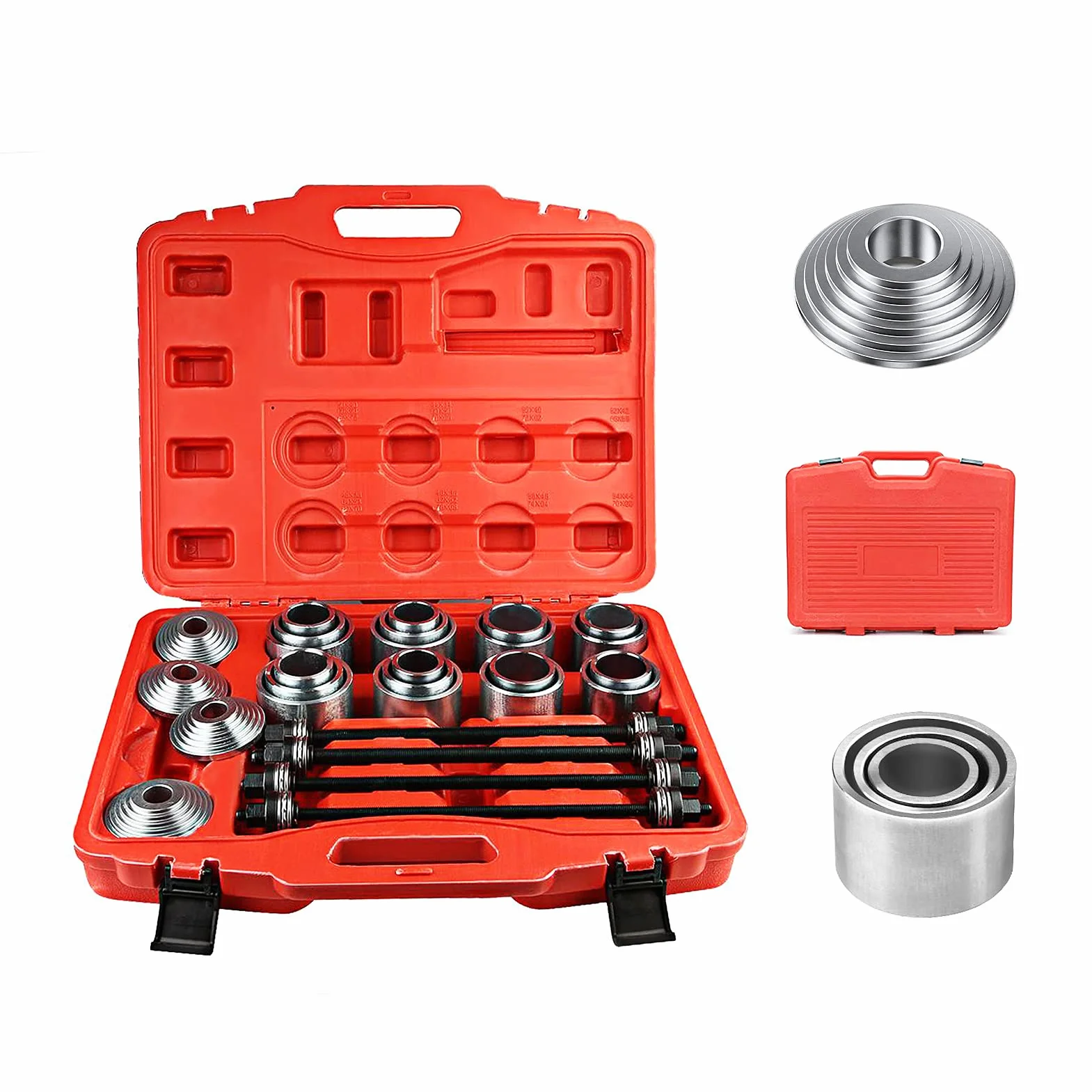 Set Estrattore e Installazione Cuscinetti 36 Pezzi Universale per Auto Camion