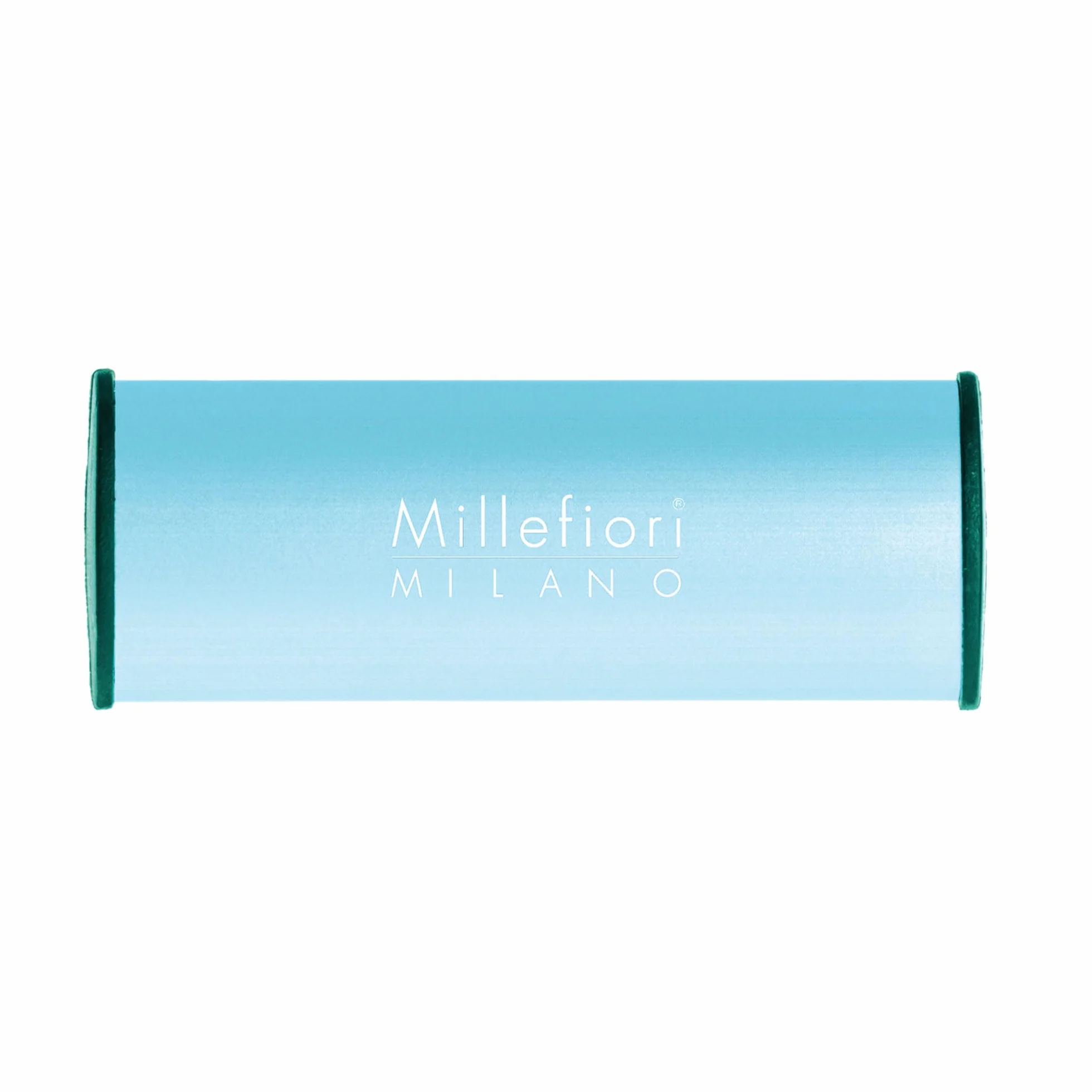 Millefiori Milano Icon Profumatore Auto Classic Nero Azzurro Cover Fragranza Legnosa Clip Universale