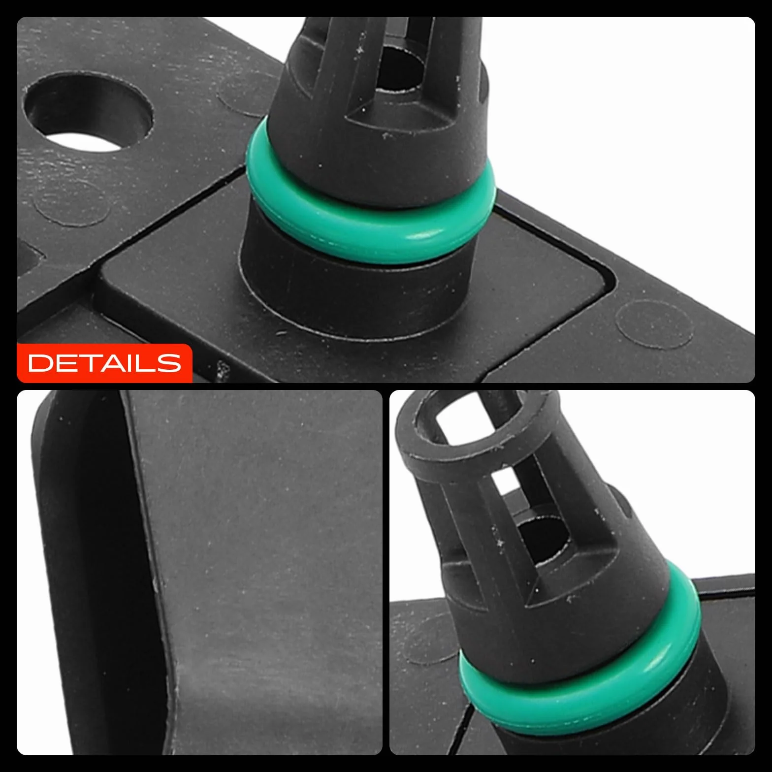 Sensore di pressione del tubo di aspirazione per A1 A2 A3 A4 A5 A6 A7 A8 Q3 Q5 Q7 Altea Ibiza Leon Yeti Beetle Golf New Beetle Polo 2002-oi