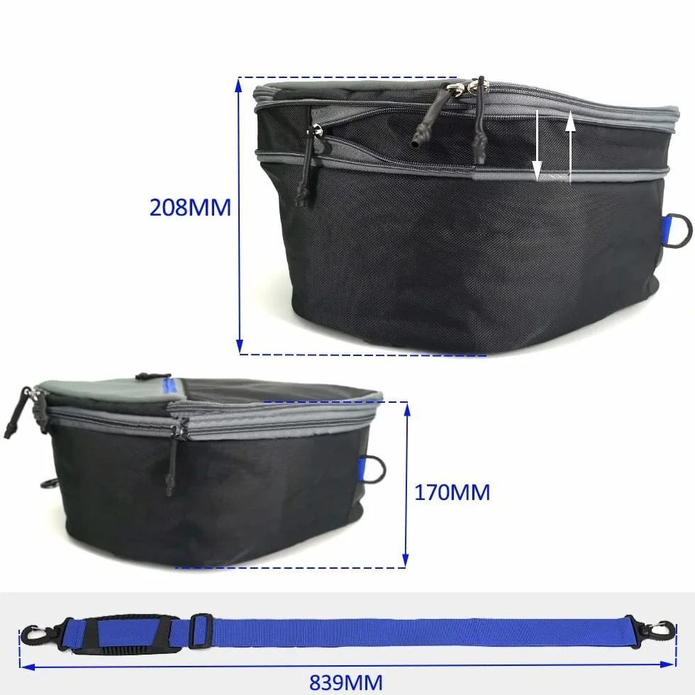 Borsa a Tracolla per Yamaha per Tracer 900/9 GT per Tracer 900 GT/9 Borse dei Bagagli Motociclo Pannier Liner Bag Cassette degli Attrezzi Borse Laterali Impermeabile Borsa degli Attrezzi