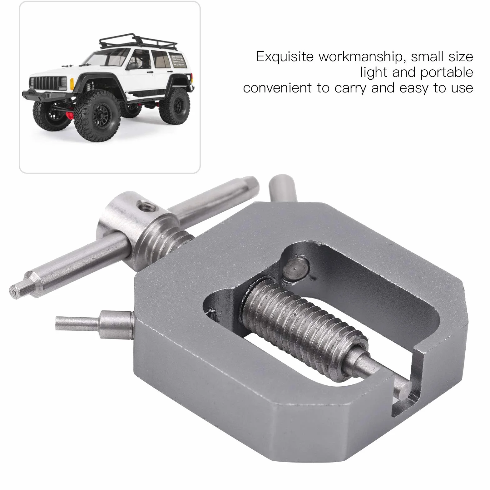 Estrattore per ingranaggi, modello RC universale in acciaio inox, motore pignone estrattore, per modellismo, giochi, riparazioni meccaniche, auto