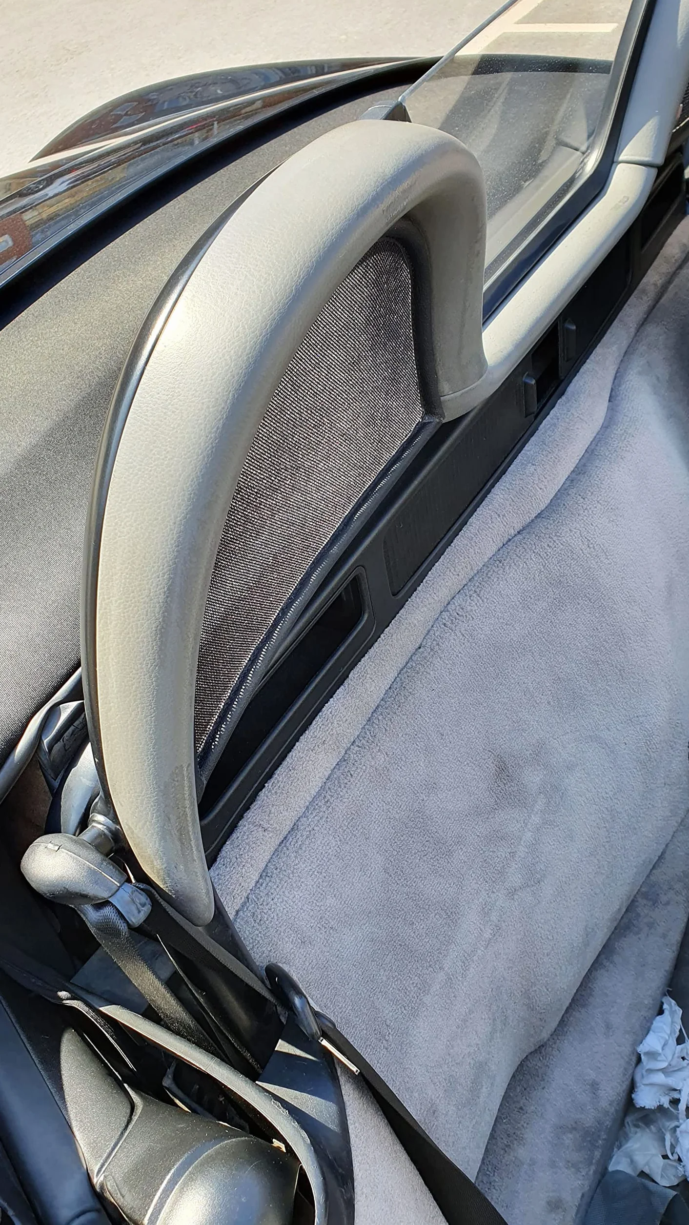Airax deflettore del vento per Porsche Boxster Typ 986 Cabrio