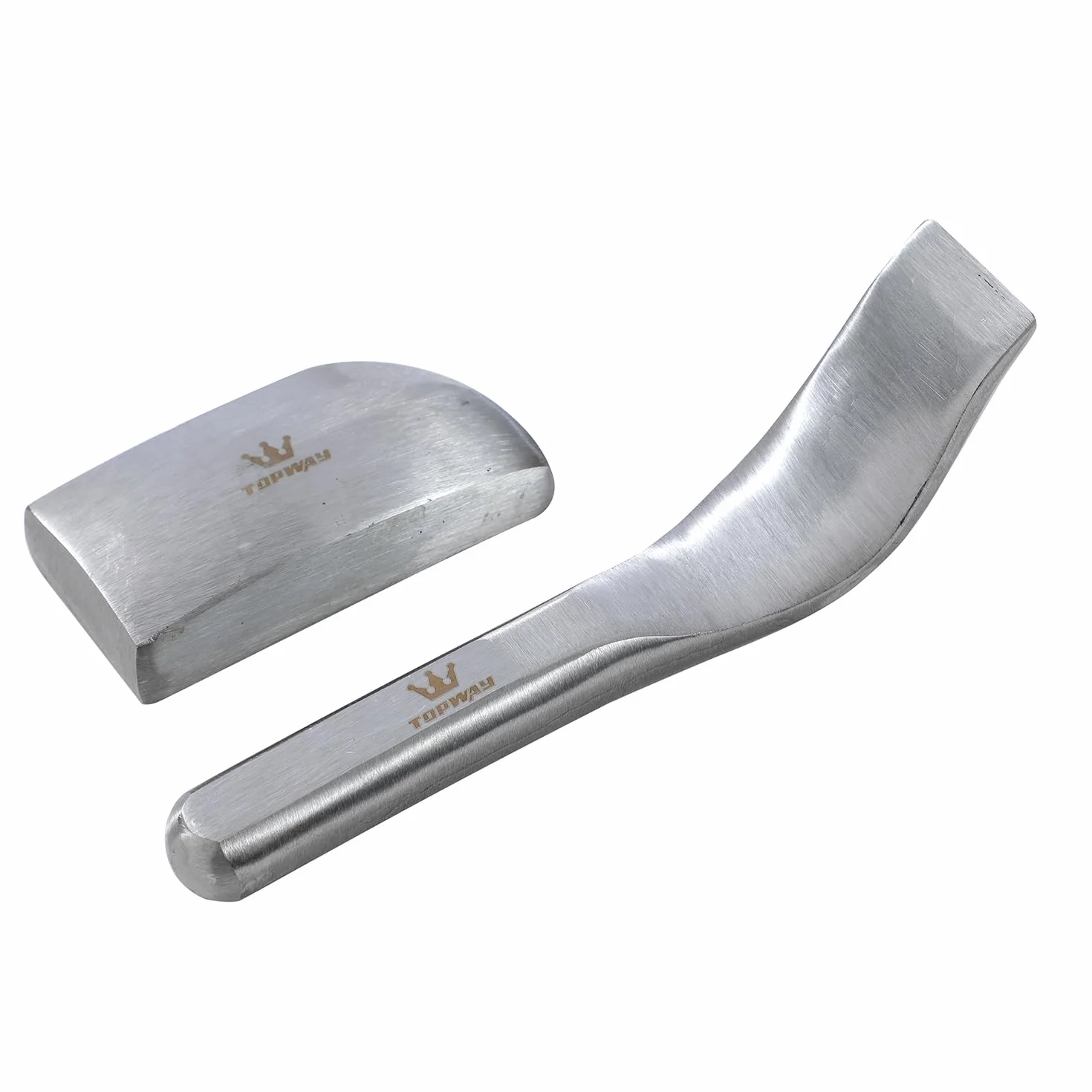 TOPWAY Set di 6 attrezzi professionali per riparazione ammaccature, manico in fibra di vetro, martello, carrelli, per la rimozione di ammaccature e carrozzeria, modello 454231