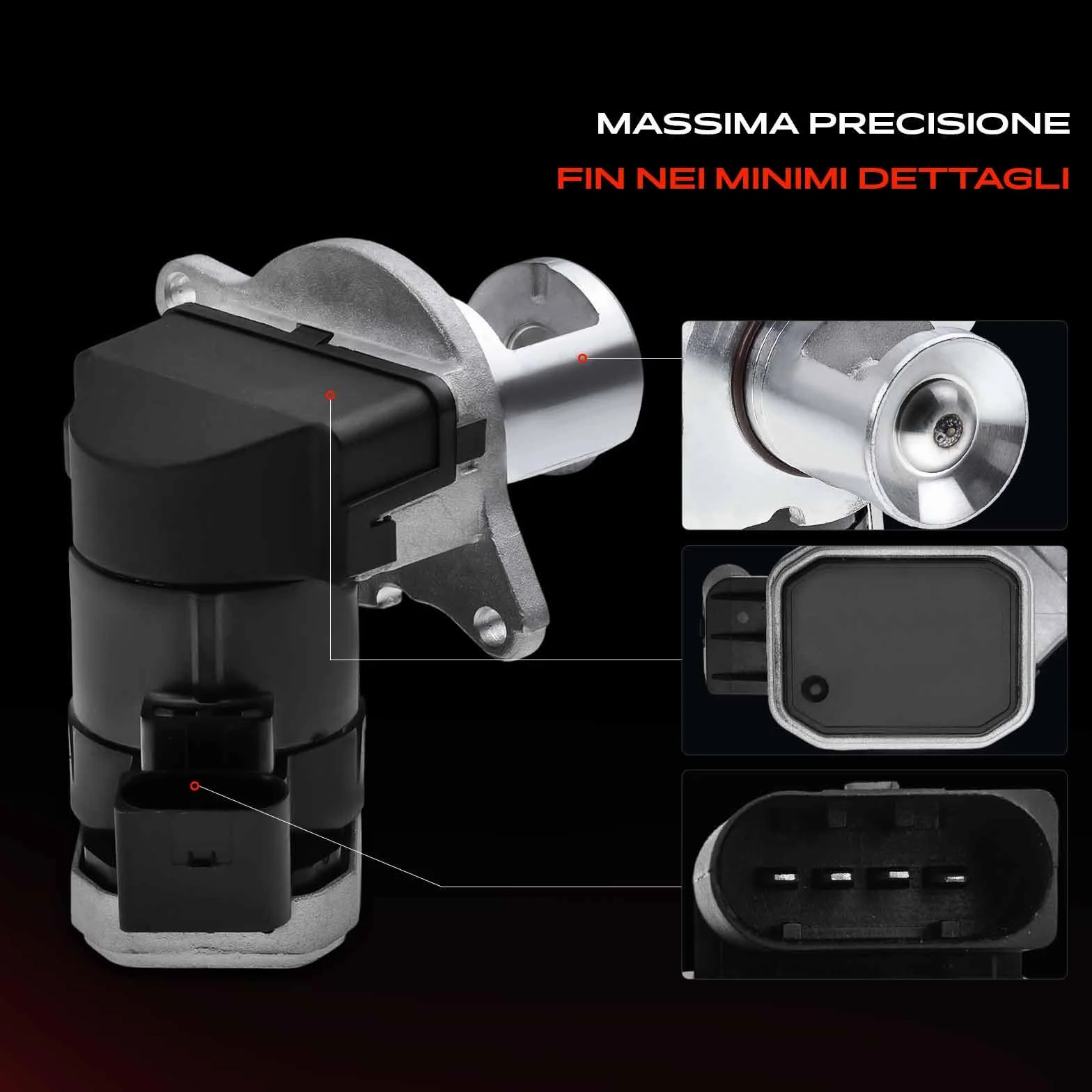 Frankberg Valvola EGR Compatibile con Classe CLC CL203 CLC 220 CDi Classe CLC CL203 CLC 200 CDi Classe E W211 E 200 CDi Classe C Coupé CL203 C 220 CDi Classe C W203 C 200 CDi 6461400760,555096